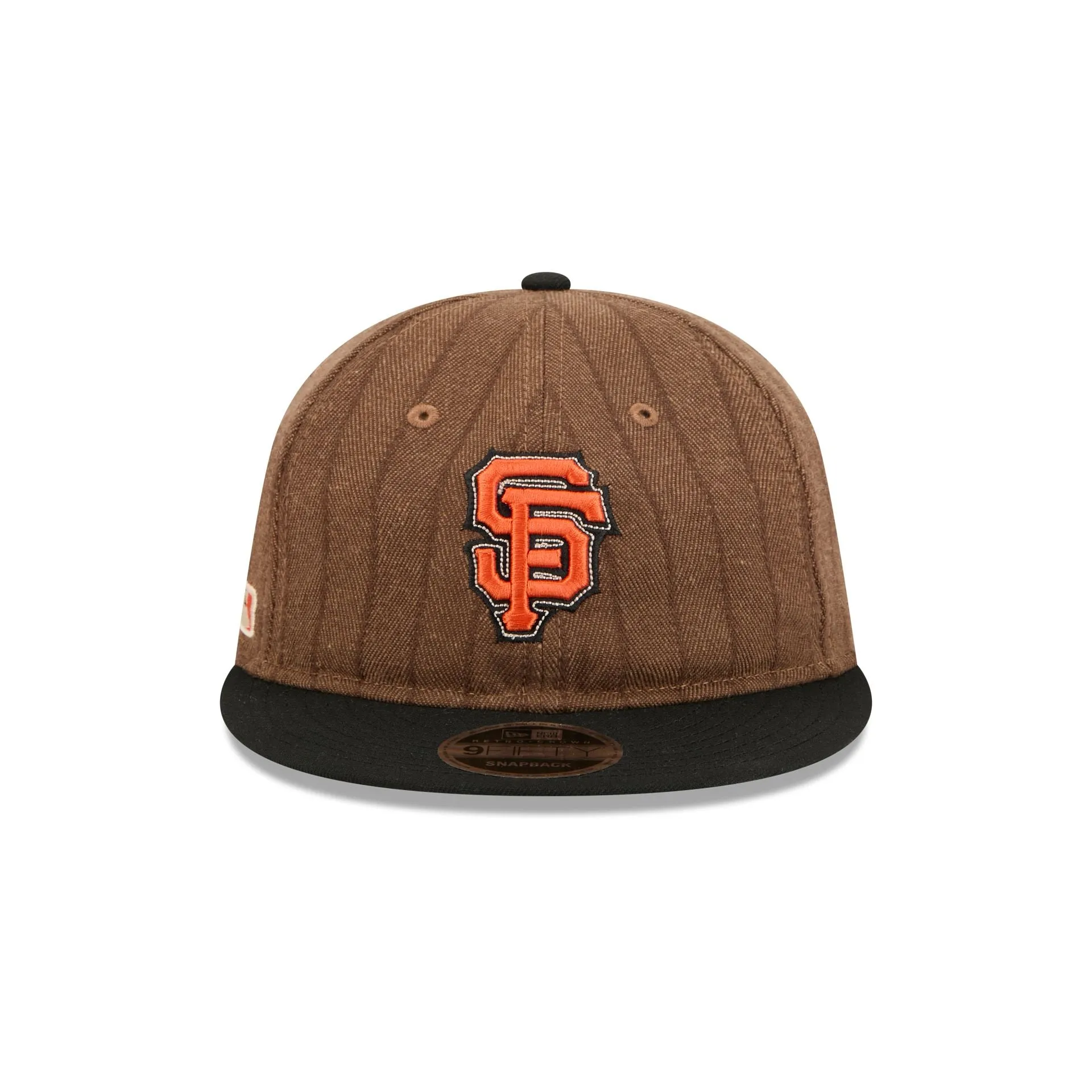 San Francisco Giants Three Looms Wool Pinstripe Retro Crown 9FIFTY Adjustable Hat sold by New Era product image thumbnail 2