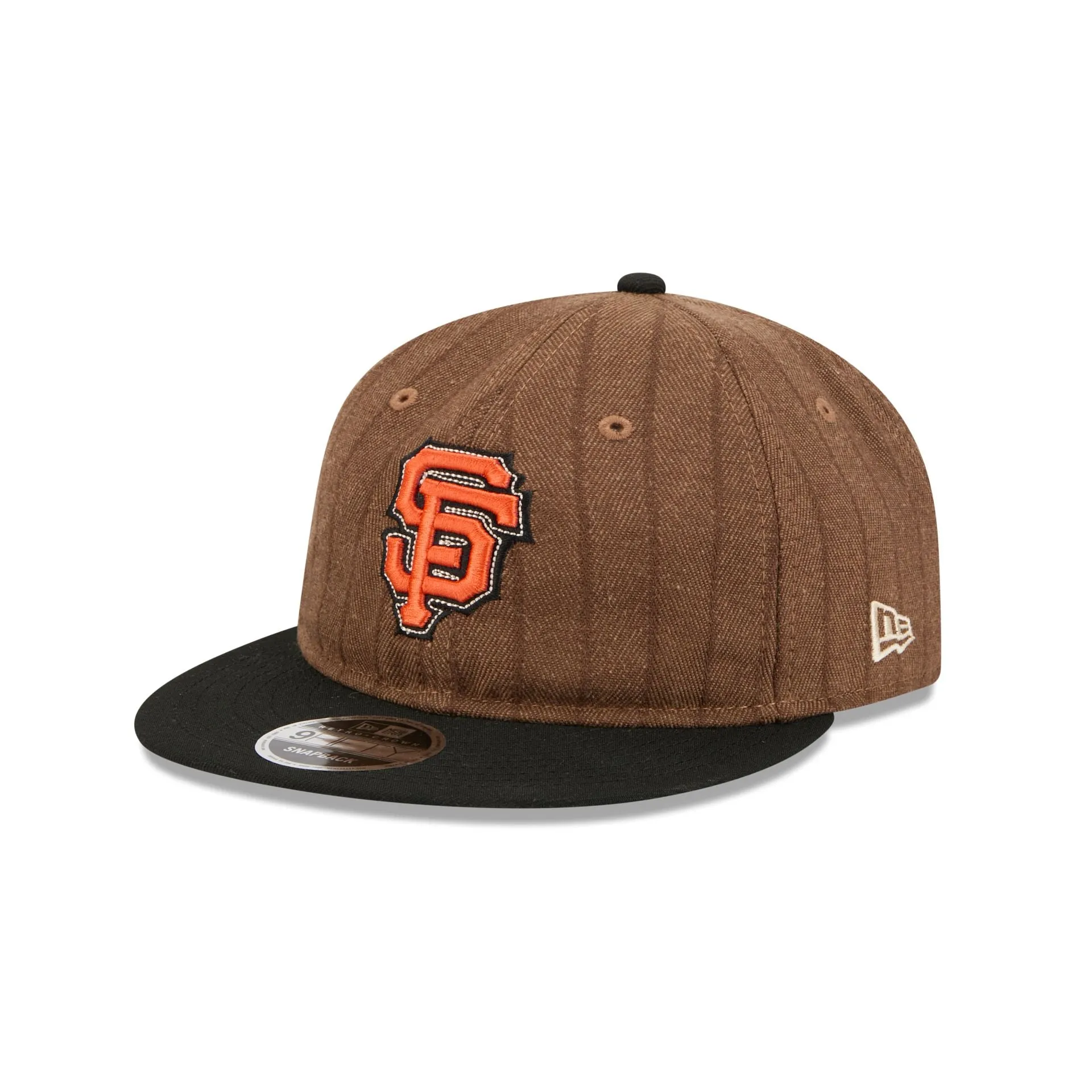 San Francisco Giants Three Looms Wool Pinstripe Retro Crown 9FIFTY Adjustable Hat sold by New Era product image thumbnail 3