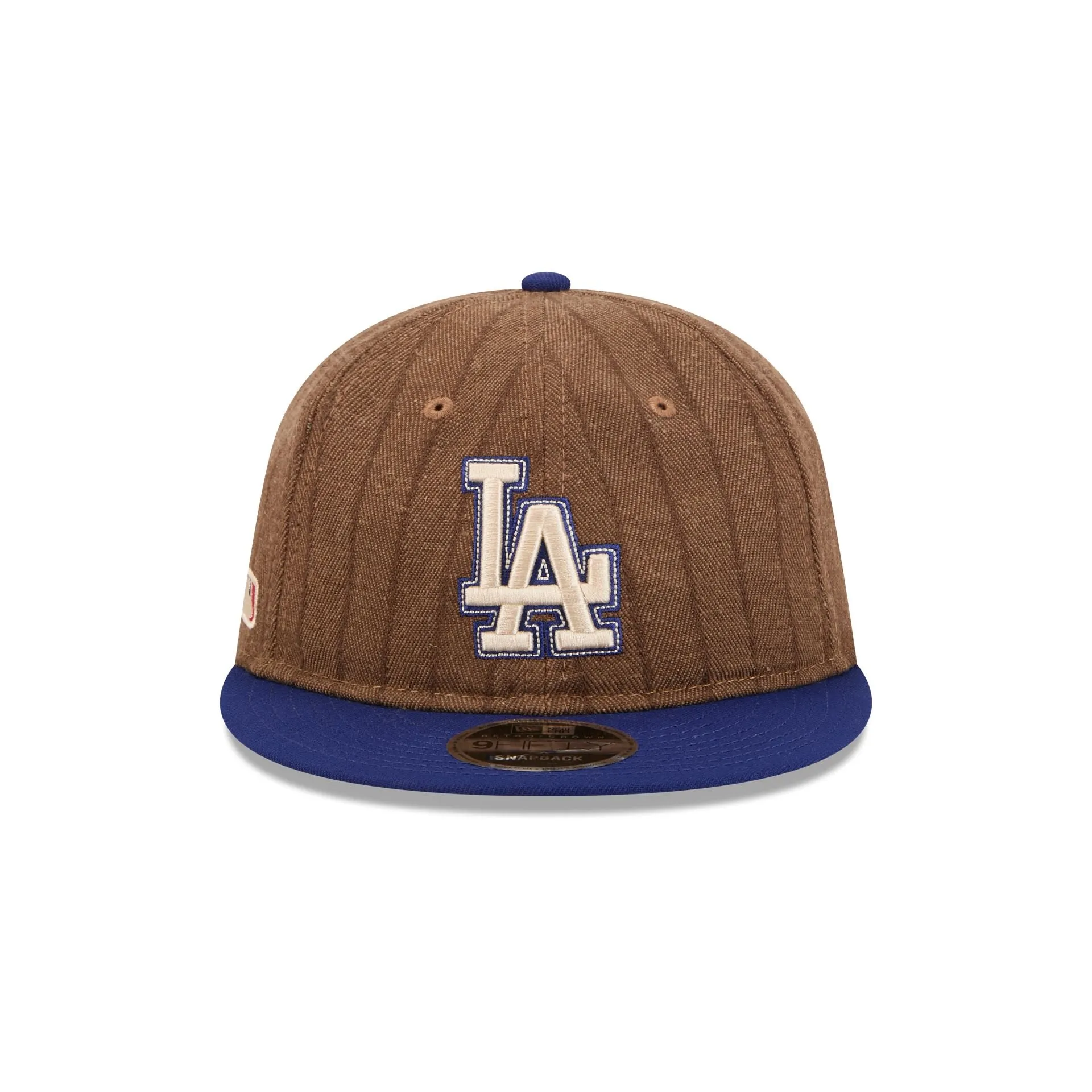 Los Angeles Dodgers Three Looms Wool Pinstripe Retro Crown 9FIFTY Adjustable Hat sold by New Era product image thumbnail 2