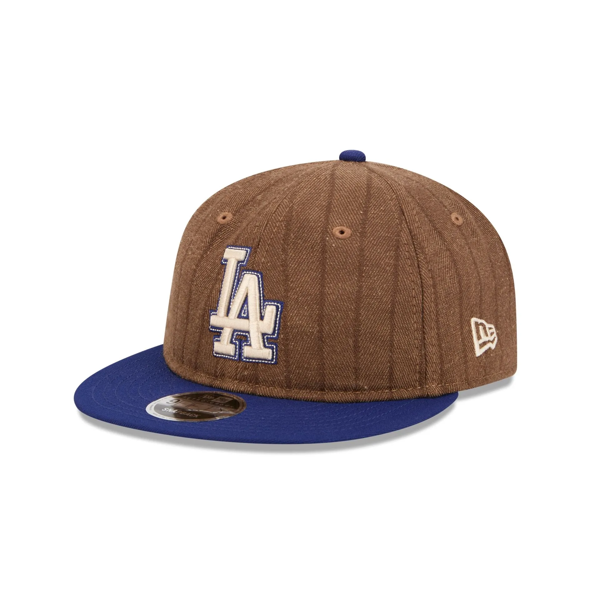 Los Angeles Dodgers Three Looms Wool Pinstripe Retro Crown 9FIFTY Adjustable Hat sold by New Era product image thumbnail 3