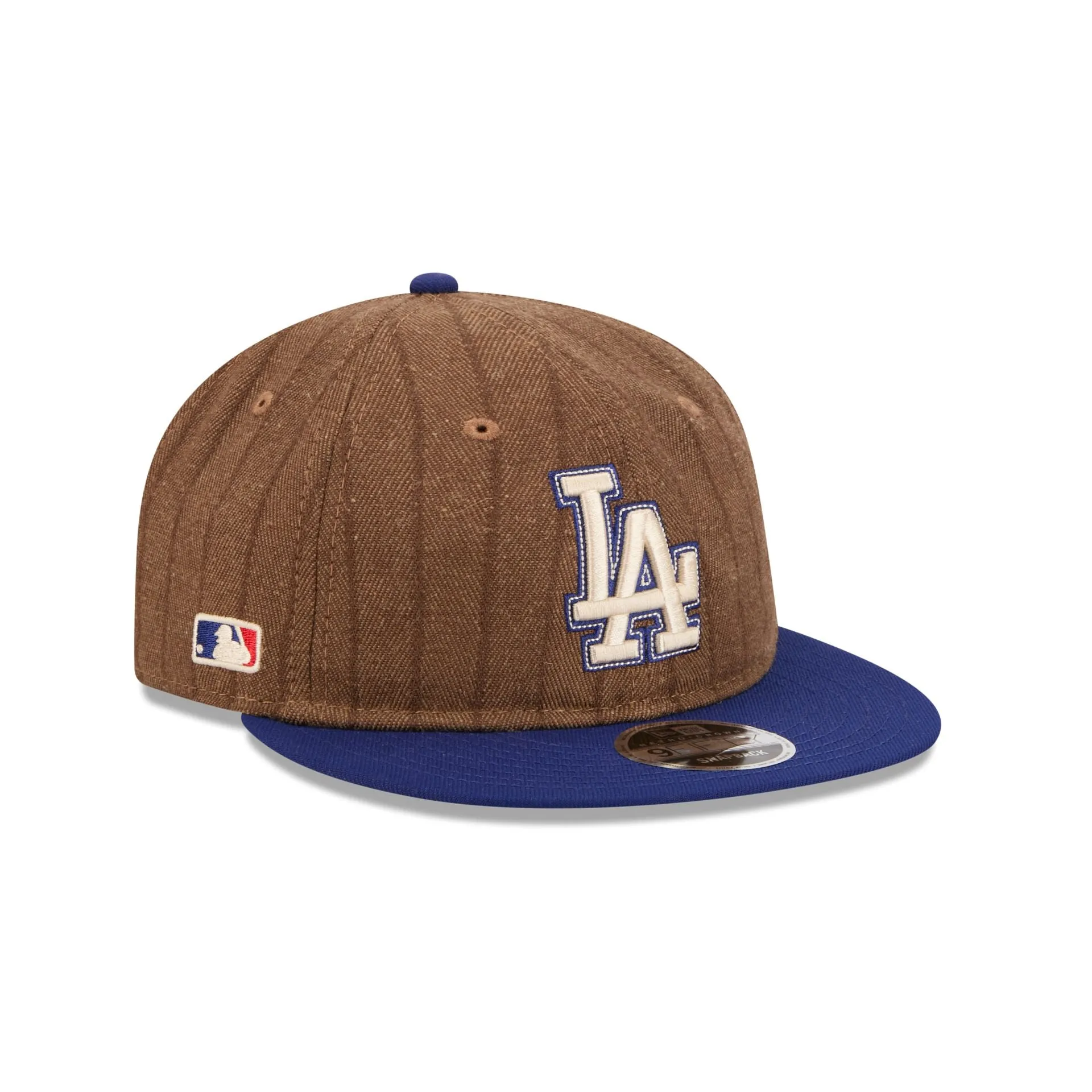 Los Angeles Dodgers Three Looms Wool Pinstripe Retro Crown 9FIFTY Adjustable Hat sold by New Era