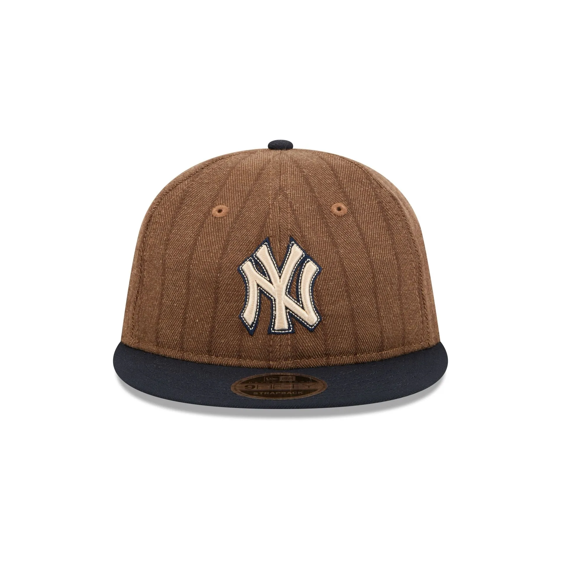 New York Yankees Three Looms Wool Pinstripe Retro Crown 9FIFTY Adjustable Hat sold by New Era product image thumbnail 2