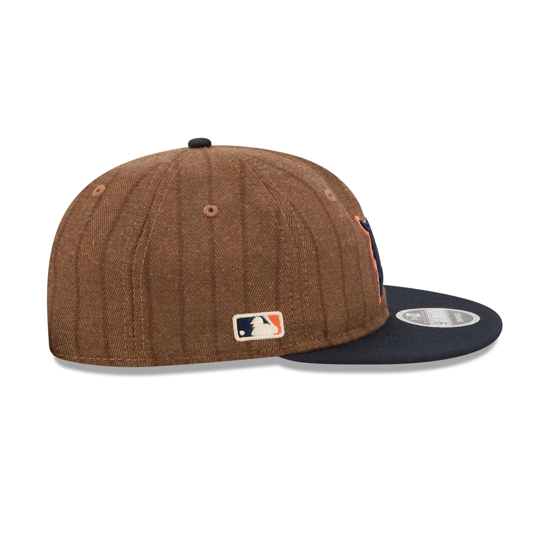 Detroit Tigers Three Looms Wool Pinstripe Retro Crown 9FIFTY Adjustable Hat sold by New Era product image thumbnail 4