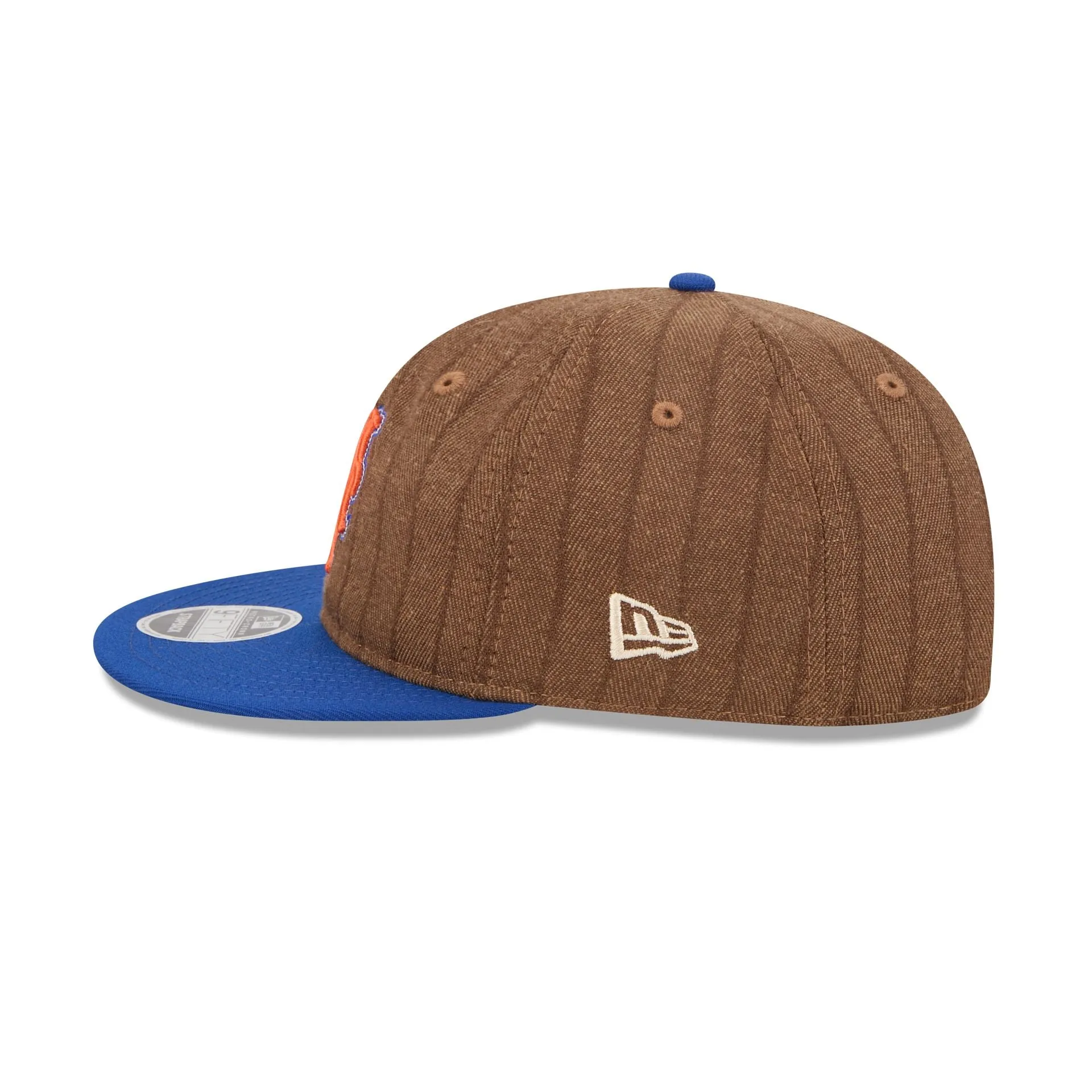 New York Mets Three Looms Wool Pinstripe Retro Crown 9FIFTY Adjustable Hat sold by New Era product image thumbnail 5