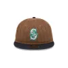 Seattle Mariners Three Looms Wool Pinstripe Retro Crown 9FIFTY Adjustable Hat sold by New Era