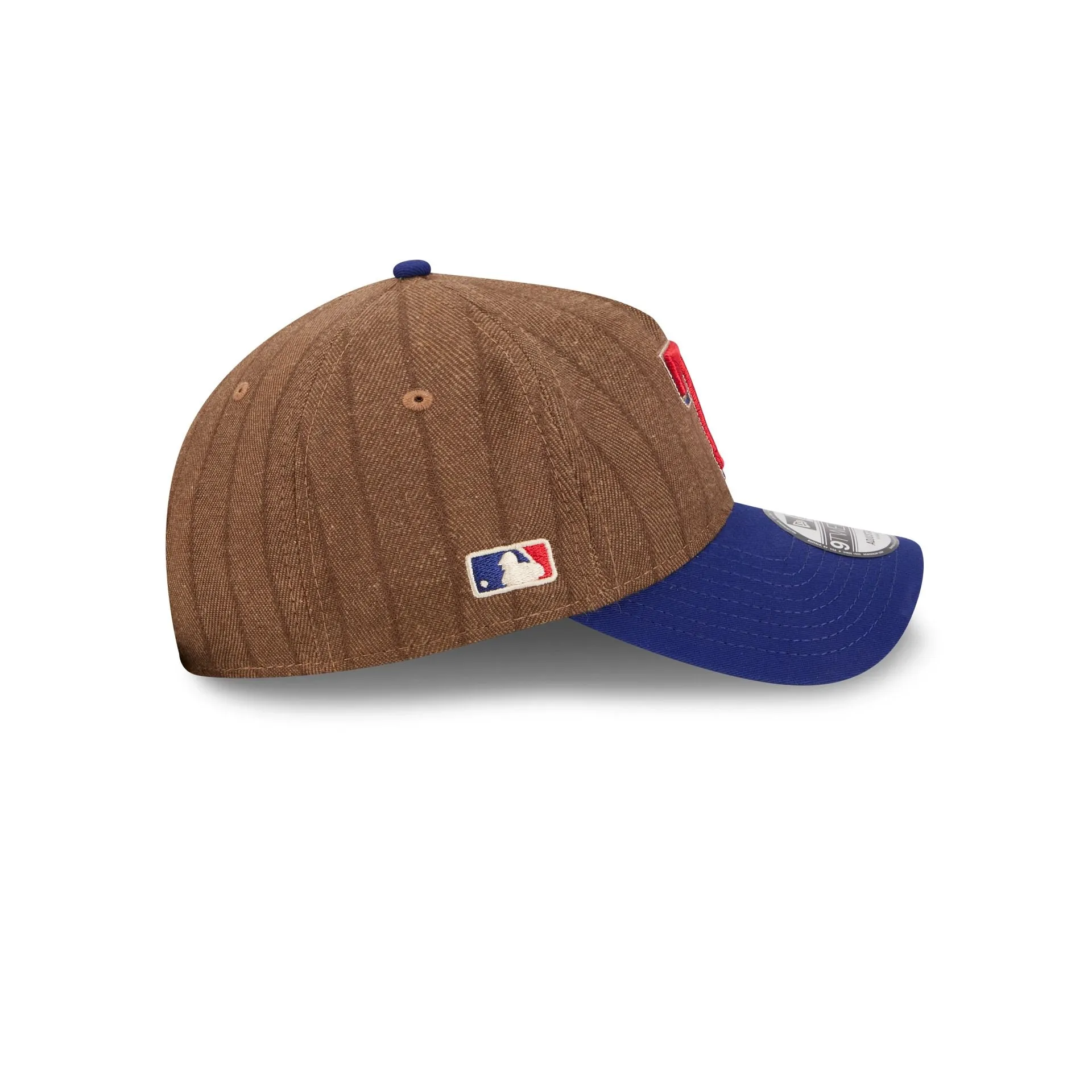 Texas Rangers Three Looms Wool Pinstripe 9TWENTY A-Frame Adjustable Hat sold by New Era product image thumbnail 4