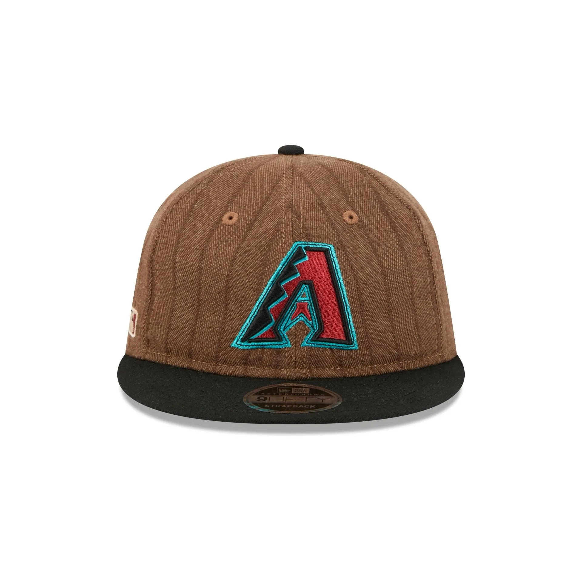 Arizona Diamondbacks Three Looms Wool Pinstripe Retro Crown 9FIFTY Adjustable Hat sold by New Era product image thumbnail 2
