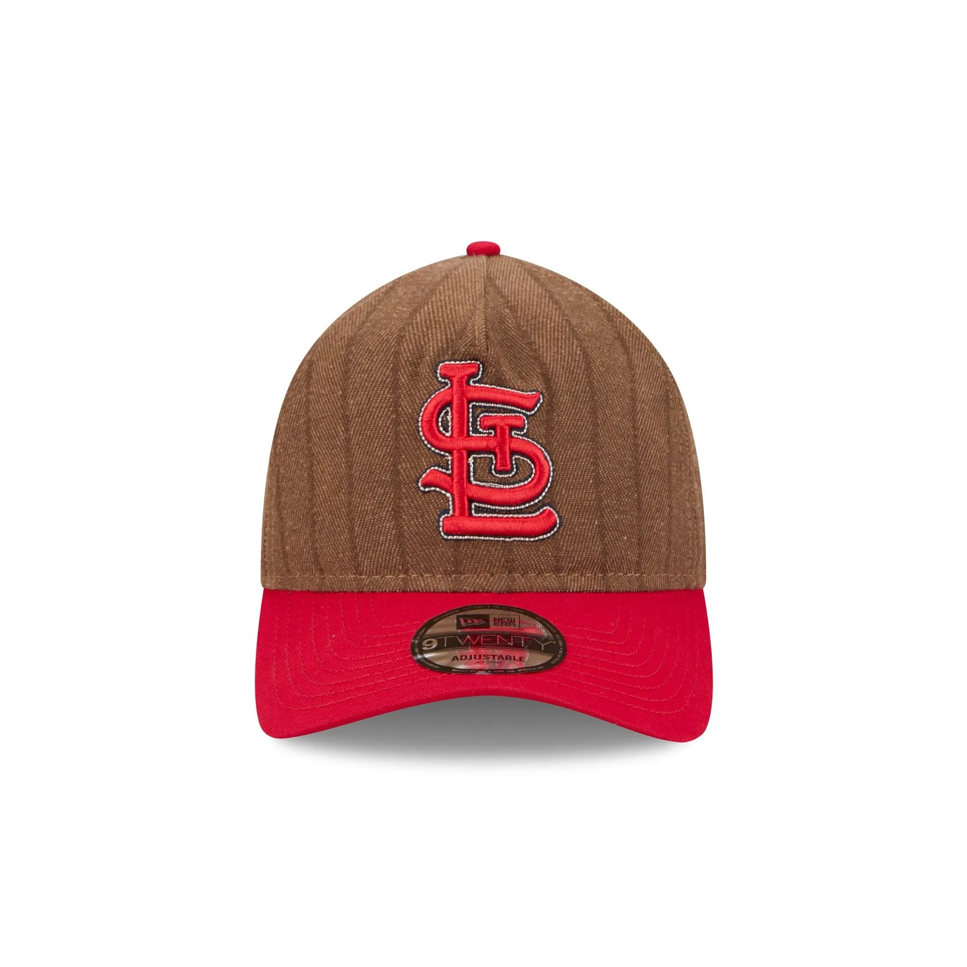 St. Louis Cardinals Three Looms Wool Pinstripe 9TWENTY A-Frame Adjustable Hat sold by New Era product image thumbnail 2