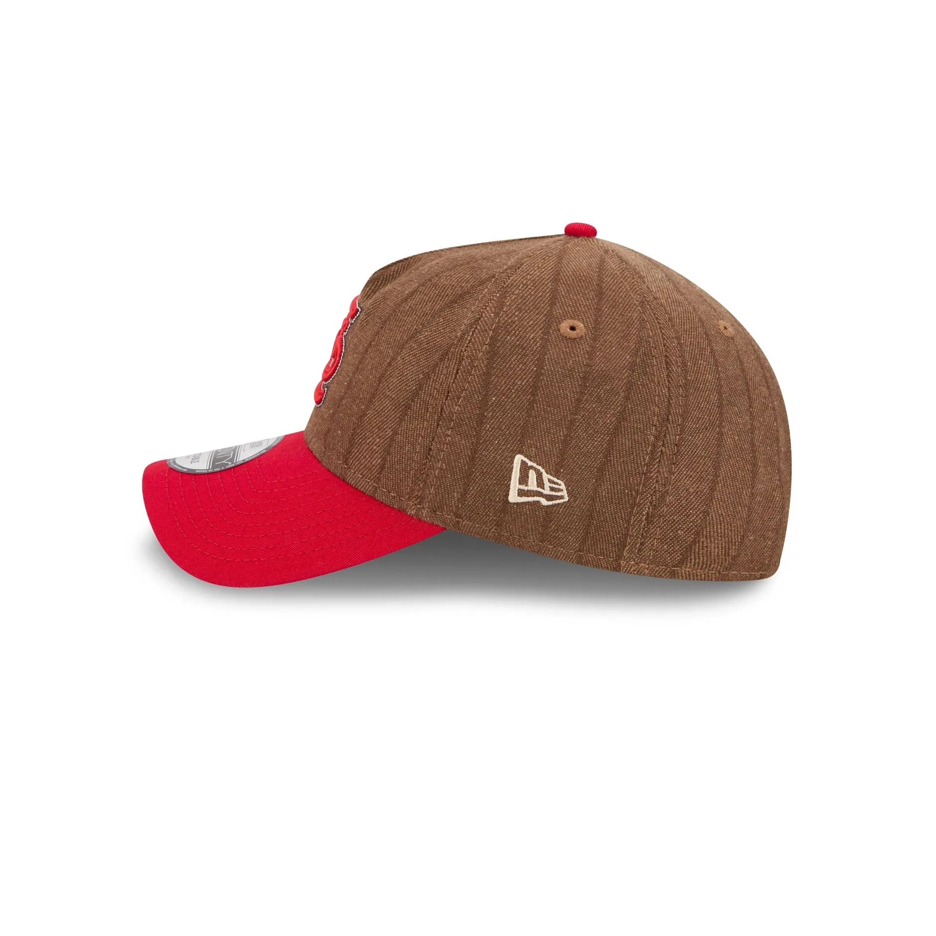 St. Louis Cardinals Three Looms Wool Pinstripe 9TWENTY A-Frame Adjustable Hat sold by New Era product image thumbnail 5
