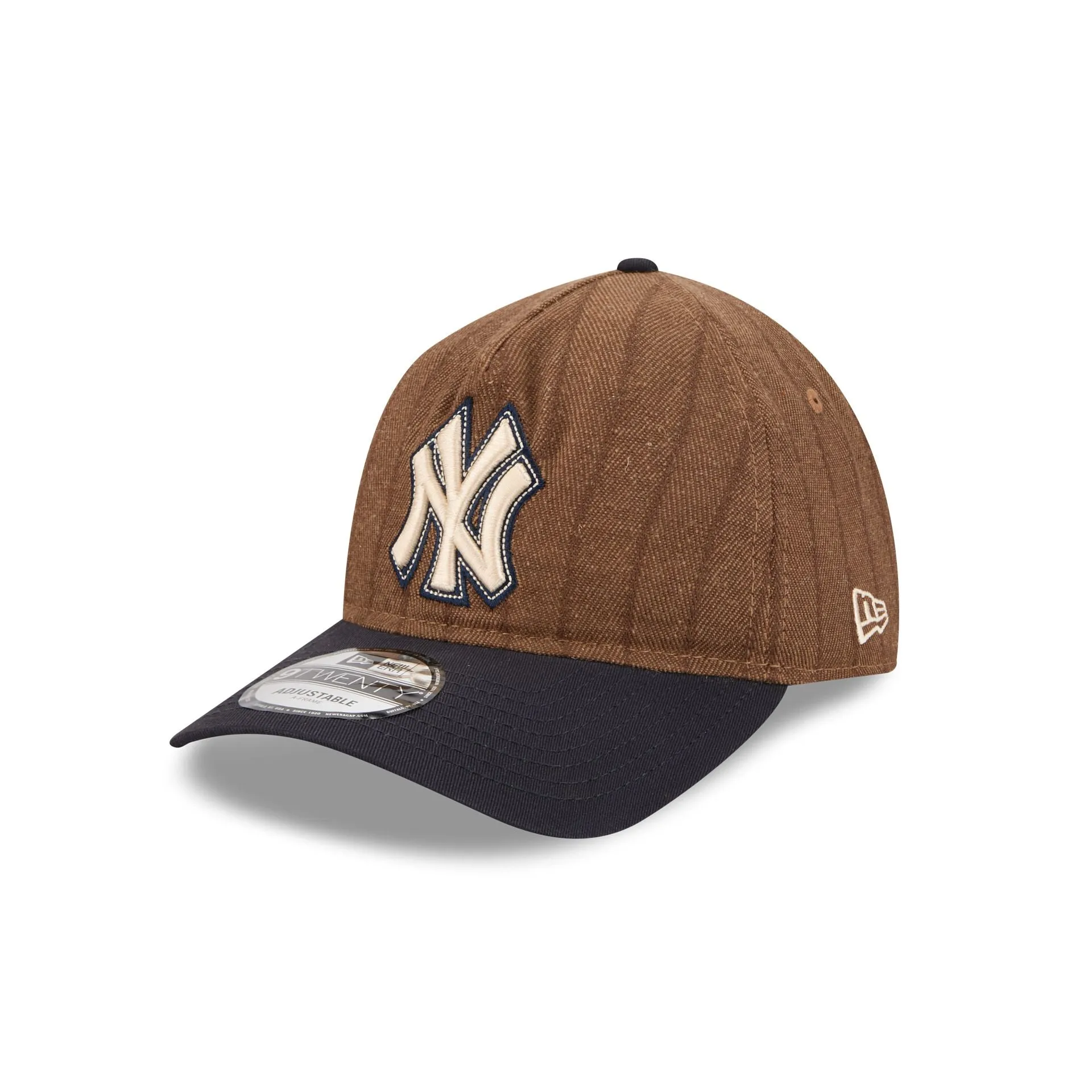 New York Yankees Three Looms Wool Pinstripe 9TWENTY A-Frame Adjustable Hat sold by New Era product image thumbnail 3