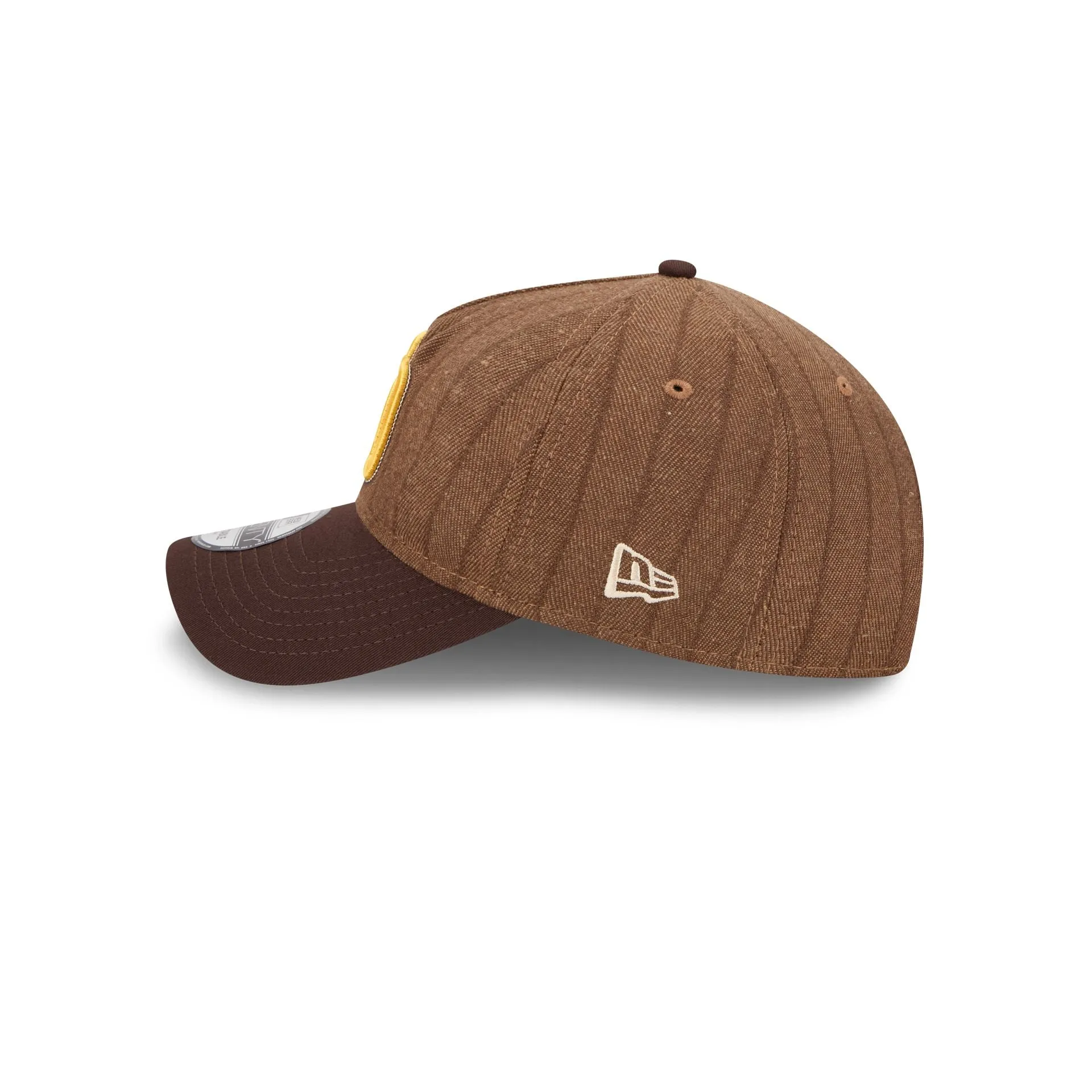 San Diego Padres Three Looms Wool Pinstripe 9TWENTY A-Frame Adjustable Hat sold by New Era product image thumbnail 5