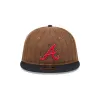 Atlanta Braves Three Looms Wool Pinstripe Retro Crown 9FIFTY Adjustable Hat sold by New Era