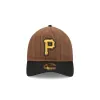 Pittsburgh Pirates Three Looms Wool Pinstripe 9TWENTY A-Frame Adjustable Hat sold by New Era