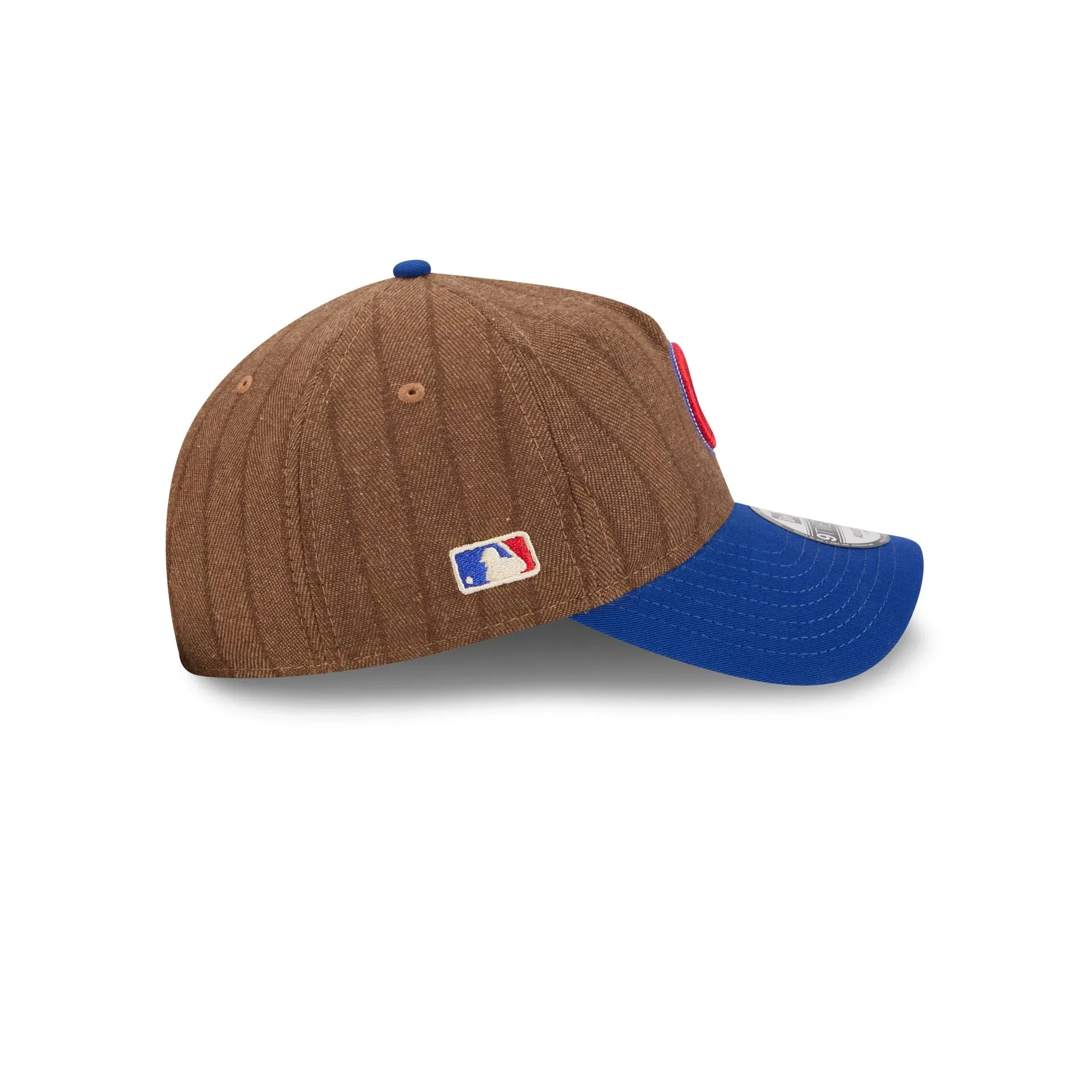 Chicago Cubs Three Looms Wool Pinstripe 9TWENTY A-Frame Adjustable Hat sold by New Era product image thumbnail 4