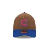 Chicago Cubs Three Looms Wool Pinstripe 9TWENTY A-Frame Adjustable Hat sold by New Era