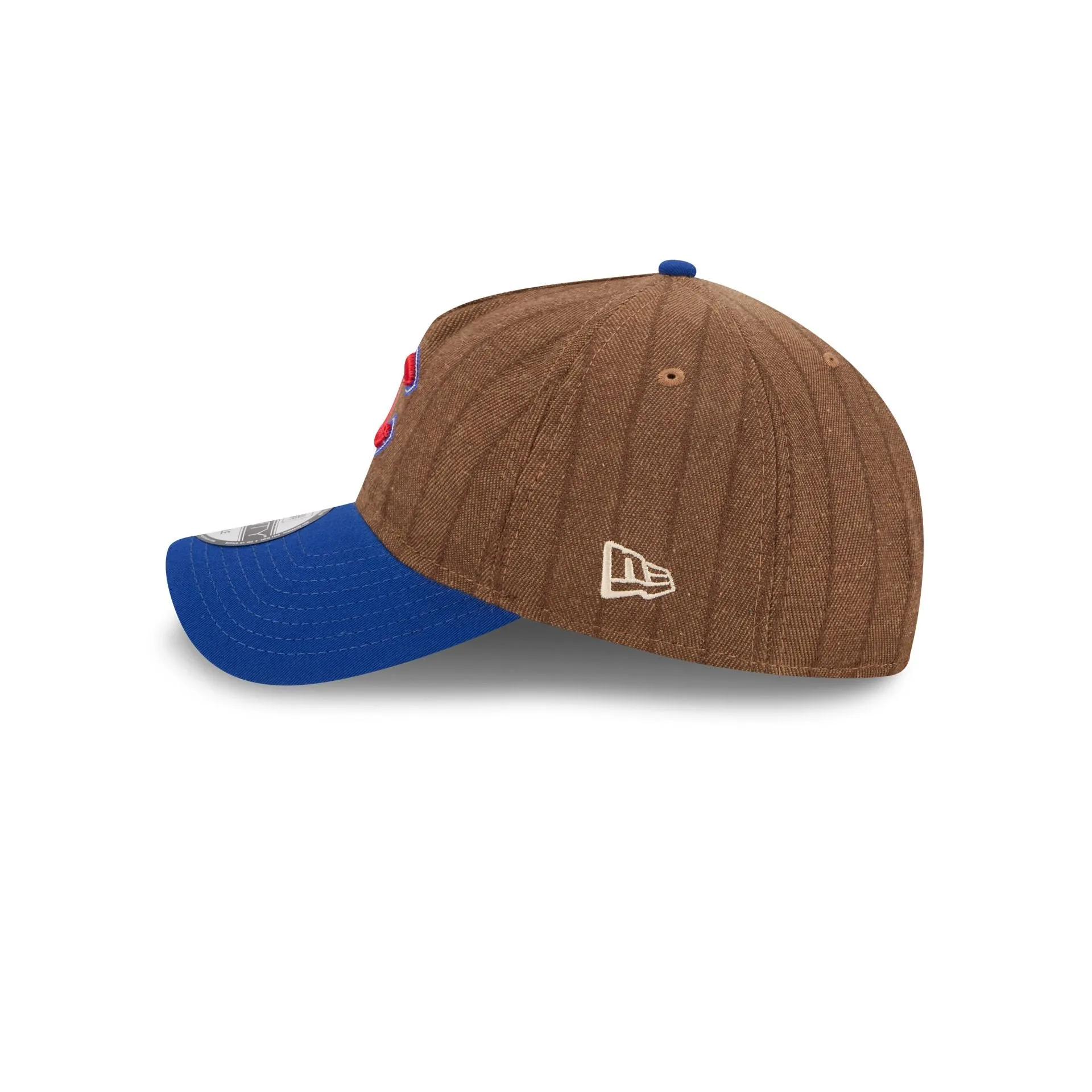Chicago Cubs Three Looms Wool Pinstripe 9TWENTY A-Frame Adjustable Hat sold by New Era product image thumbnail 5