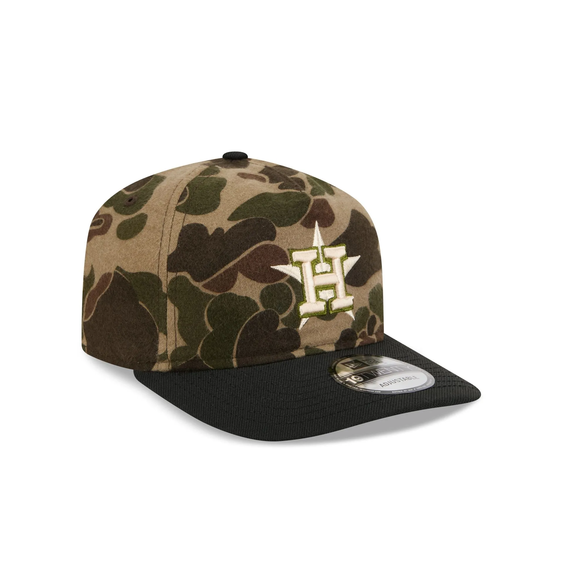 Houston Astros Three Looms Wool Duck Camo 19TWENTY Adjustable Hat sold by New Era product image thumbnail 3