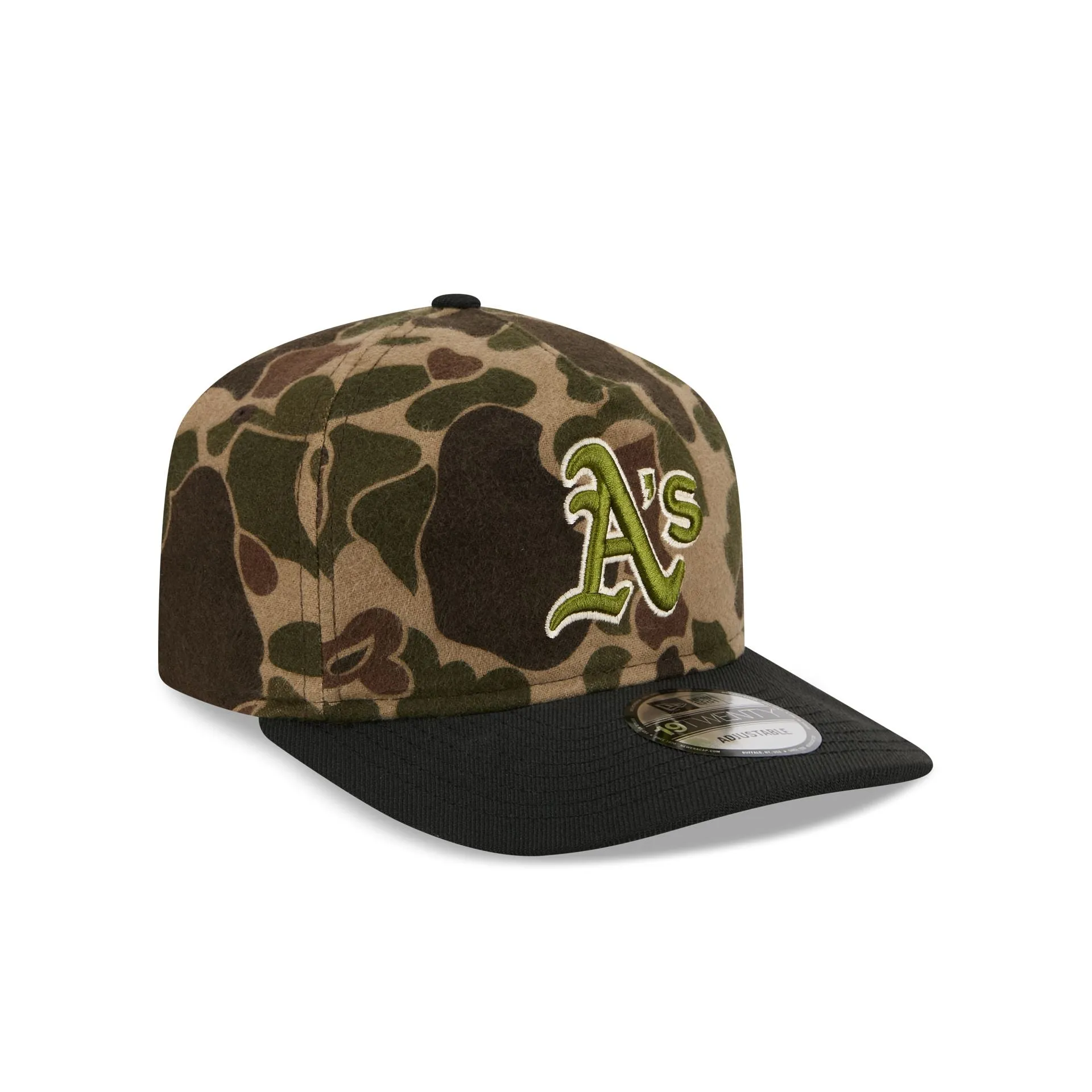 Athletics Three Looms Wool Duck Camo 19TWENTY Adjustable Hat sold by New Era product image thumbnail 3