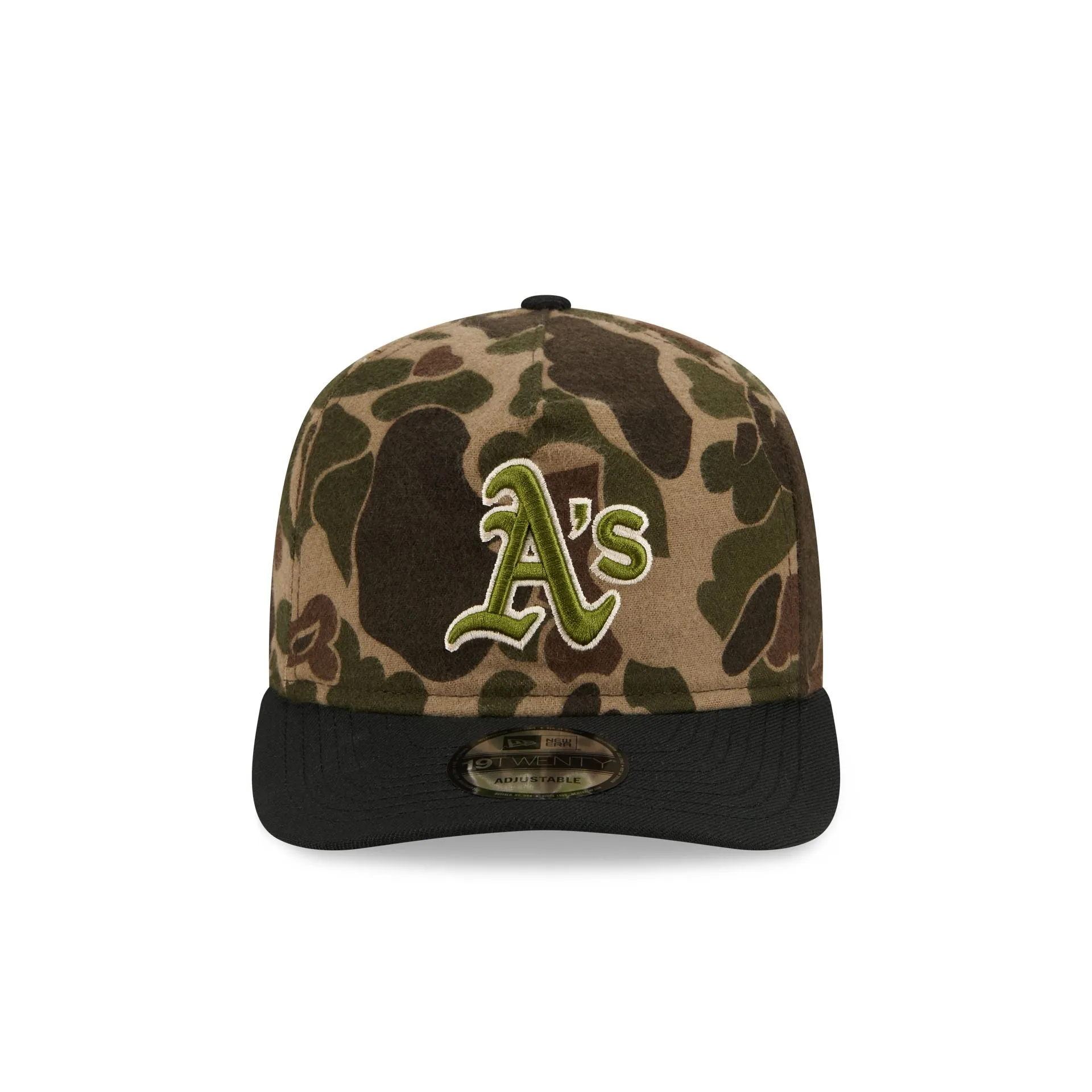Athletics Three Looms Wool Duck Camo 19TWENTY Adjustable Hat sold by New Era product image thumbnail 2