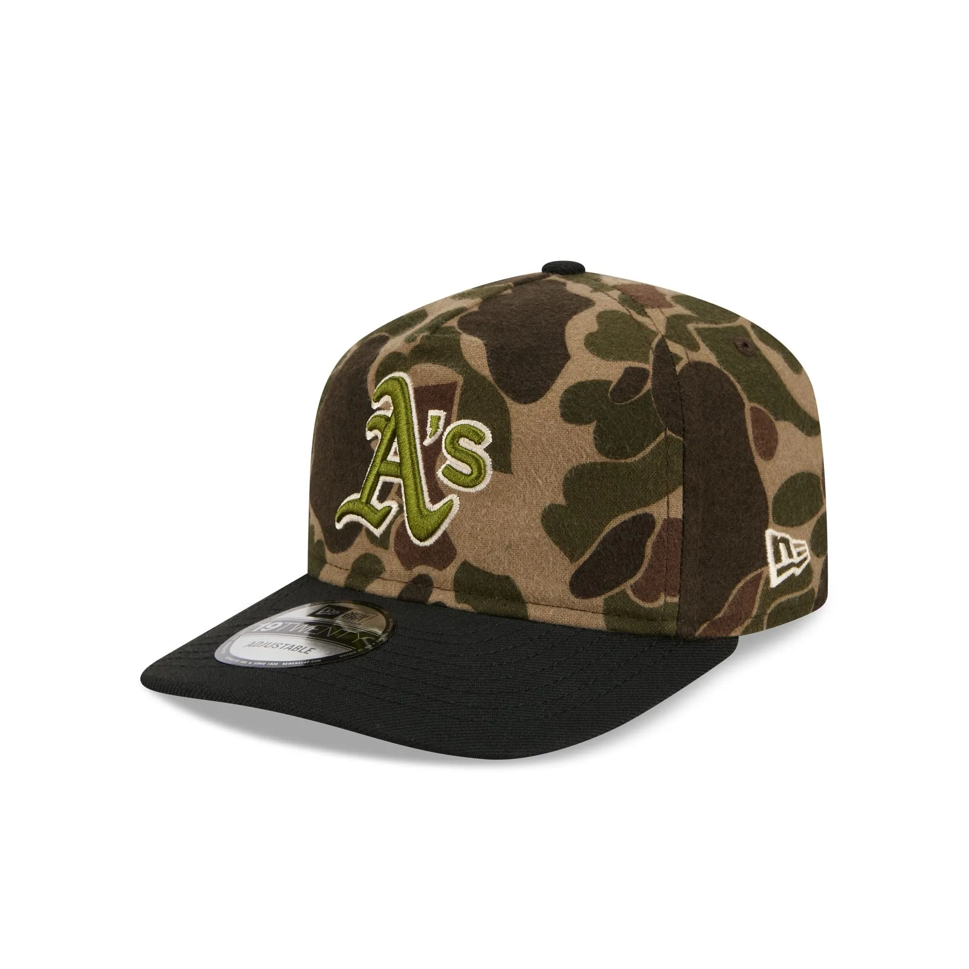 Athletics Three Looms Wool Duck Camo 19TWENTY Adjustable Hat sold by New Era