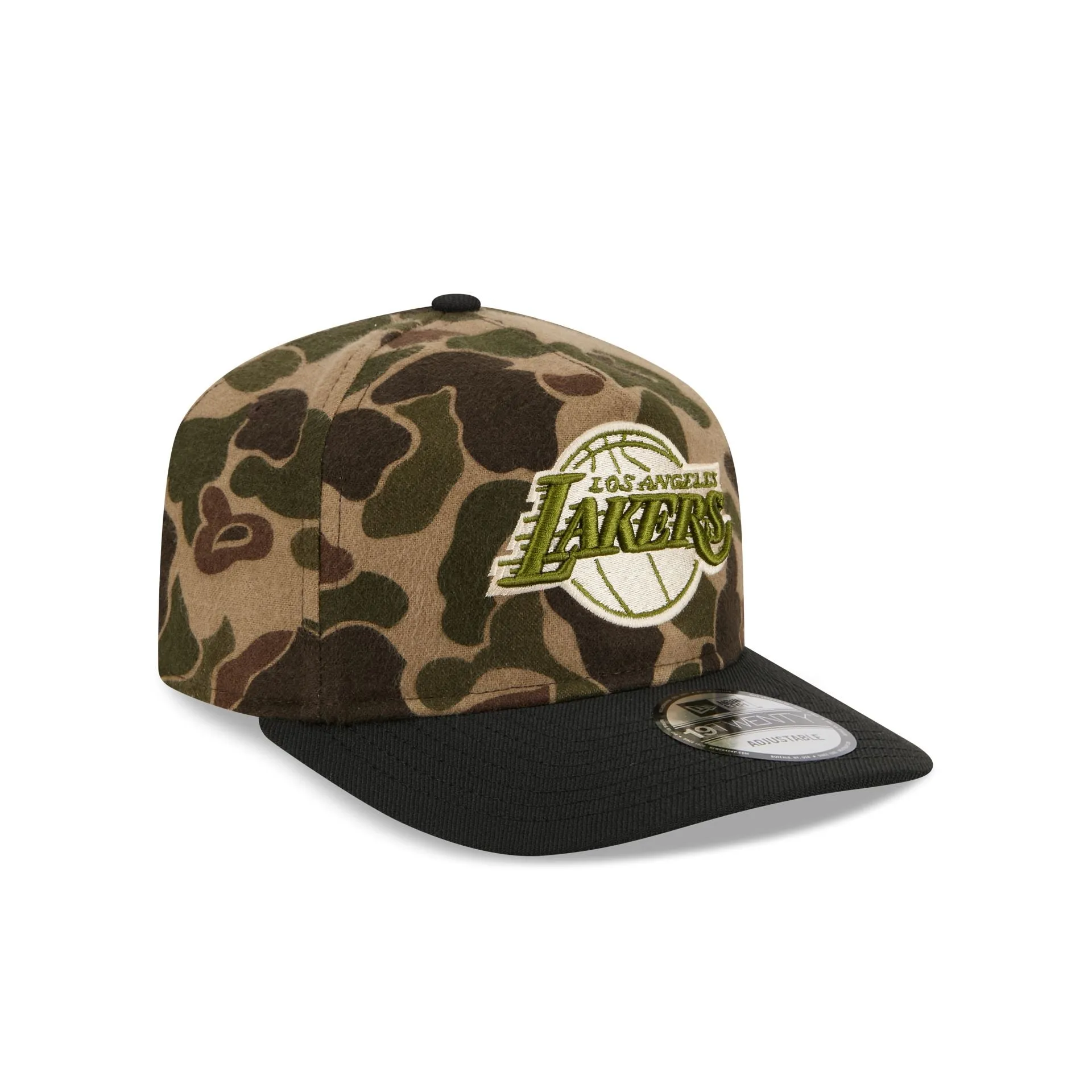 Los Angeles Lakers Three Looms Wool Duck Camo 19TWENTY Adjustable Hat sold by New Era product image thumbnail 3