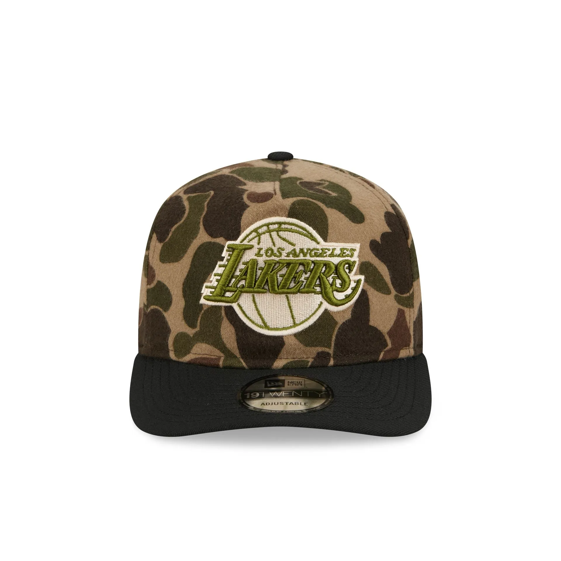 Los Angeles Lakers Three Looms Wool Duck Camo 19TWENTY Adjustable Hat sold by New Era product image thumbnail 2