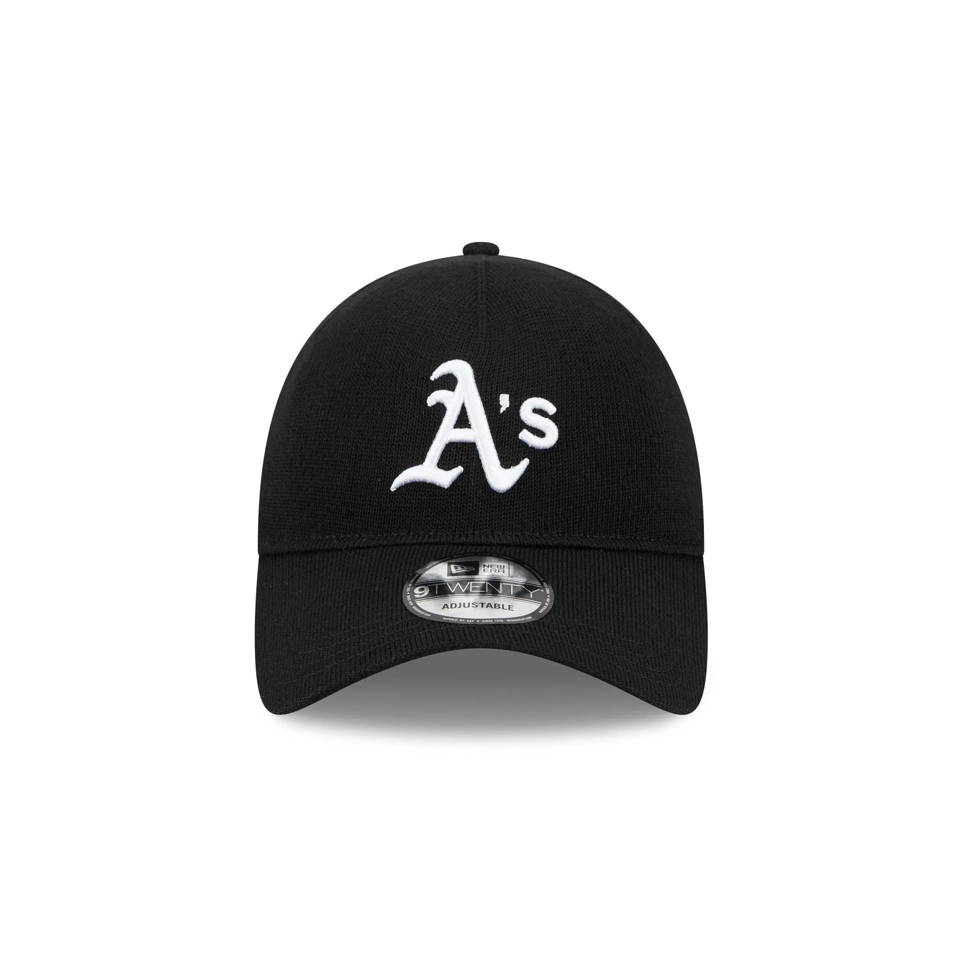 Athletics Merino Wool Black 9TWENTY Adjustable Hat sold by New Era product image thumbnail 2