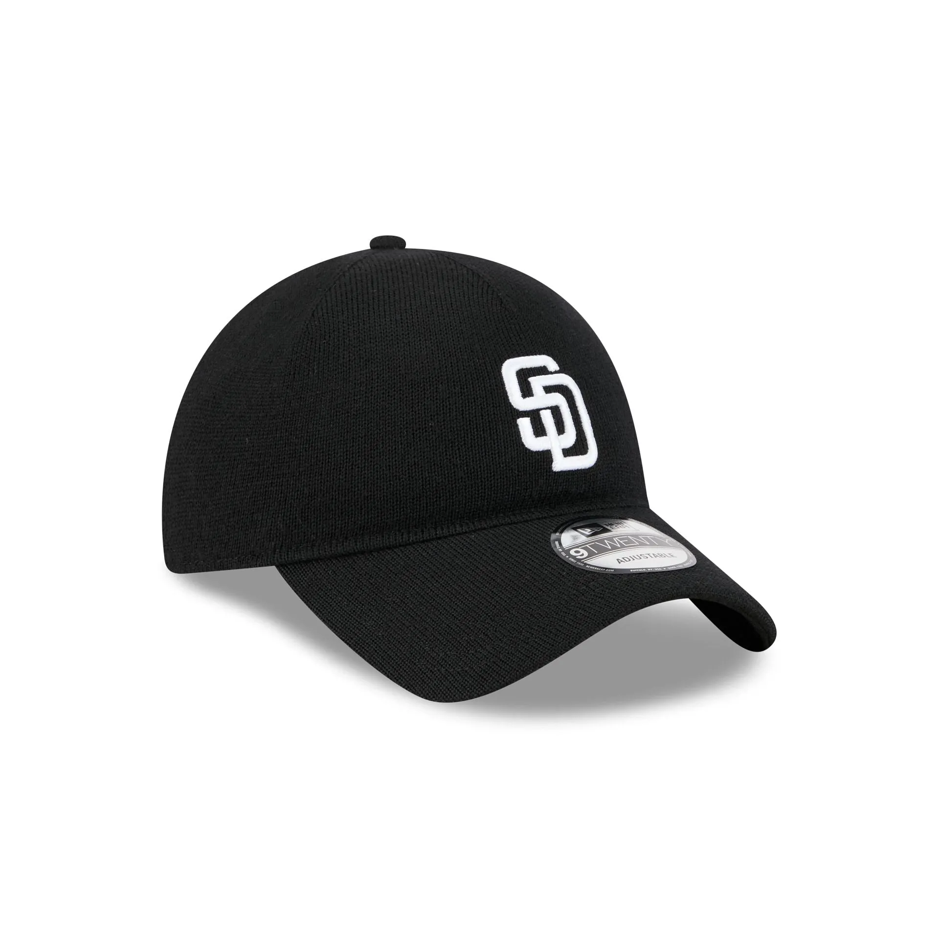 San Diego Padres Merino Wool Black 9TWENTY Adjustable Hat sold by New Era product image thumbnail 3