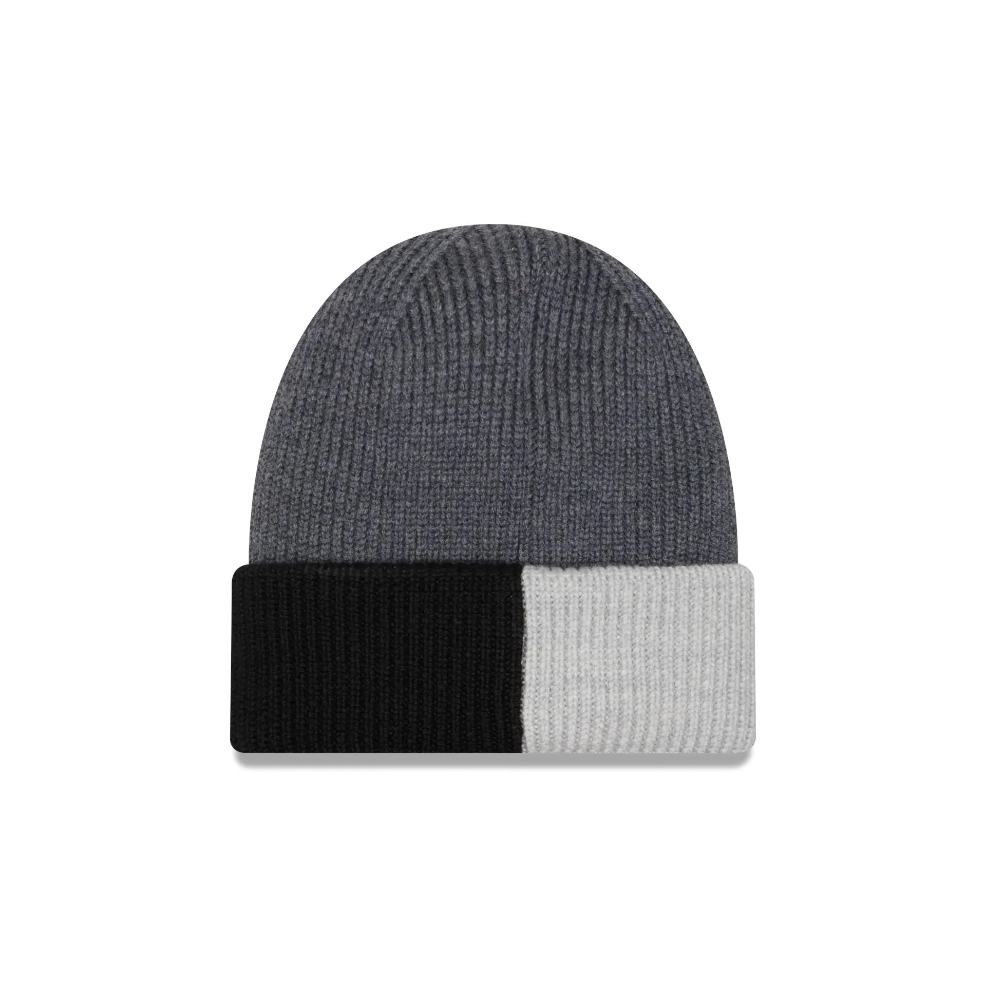 New Era Cap Merino Wool Color Block Gray Cuff Knit Hat sold by New Era product image thumbnail 3