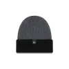 New Era Cap Merino Wool Color Block Gray Cuff Knit Hat sold by New Era