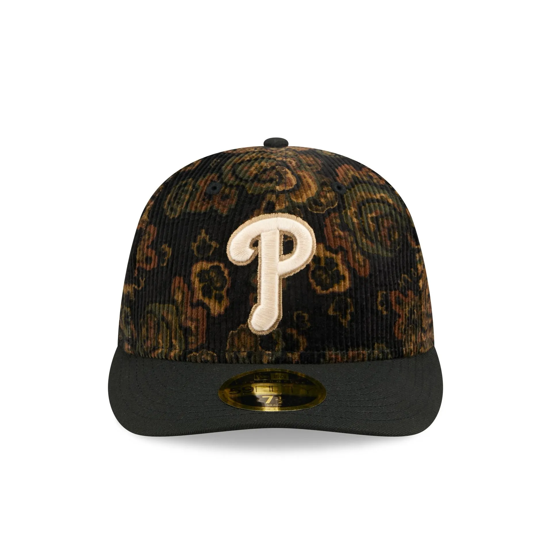 Philadelphia Phillies Three Looms Floral Cord Low Profile 59FIFTY Fitted Hat sold by New Era product image thumbnail 2
