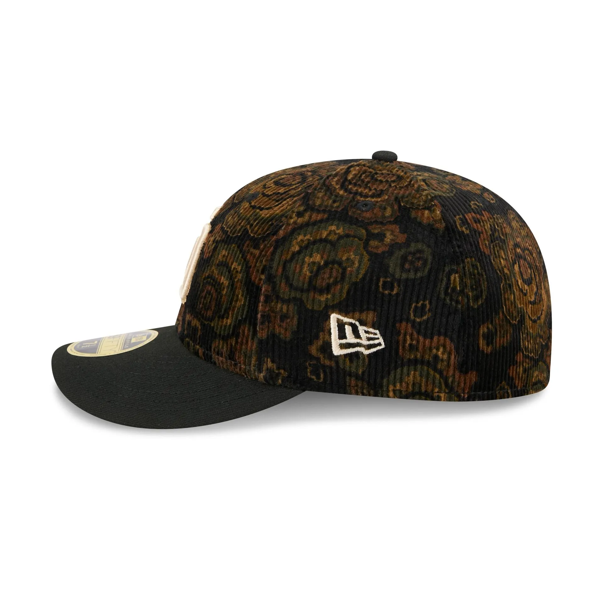 San Diego Padres Three Looms Floral Cord Low Profile 59FIFTY Fitted Hat sold by New Era product image thumbnail 4