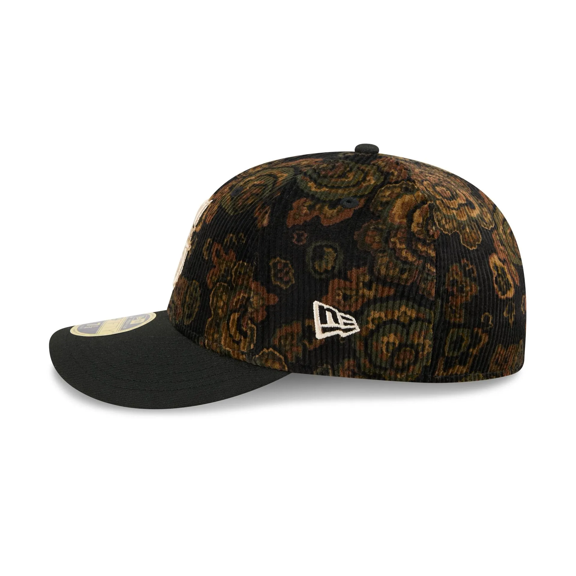 Seattle Mariners Three Looms Floral Cord Low Profile 59FIFTY Fitted Hat sold by New Era product image thumbnail 4