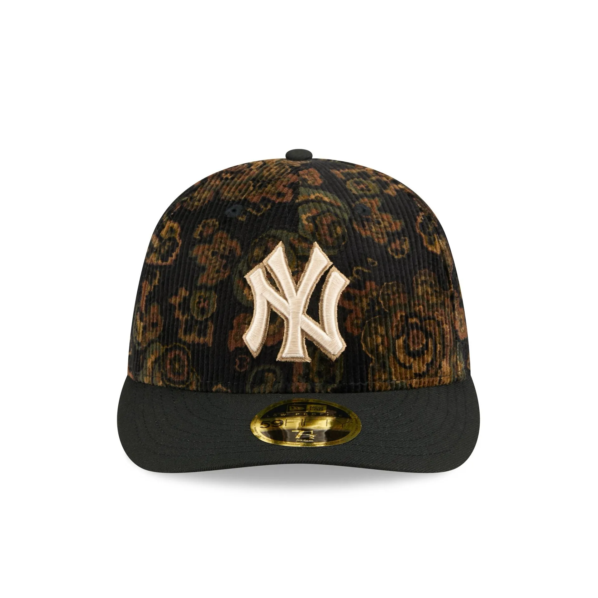 New York Yankees Three Looms Floral Cord Low Profile 59FIFTY Fitted Hat sold by New Era product image thumbnail 2