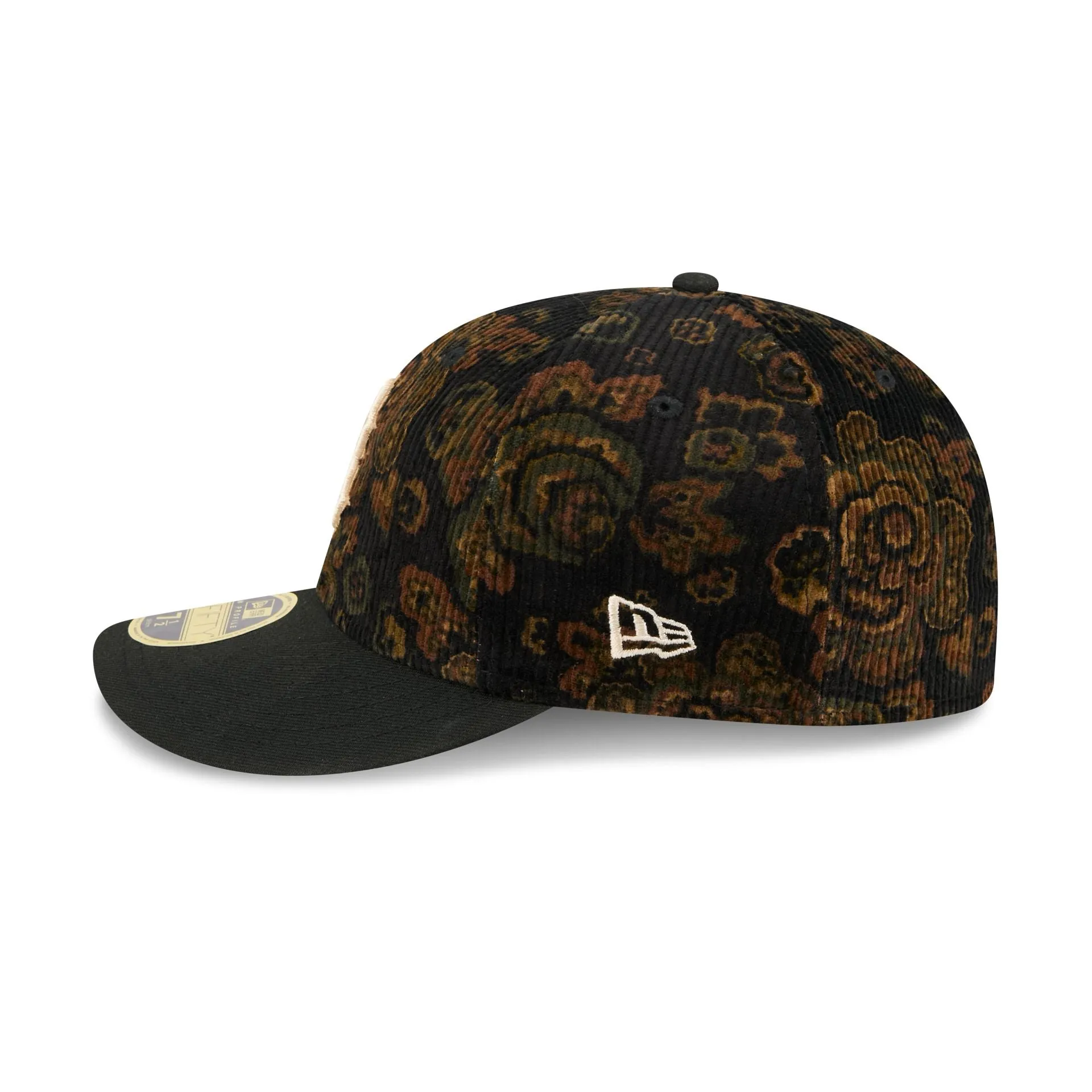 Boston Red Sox Three Looms Floral Cord Low Profile 59FIFTY Fitted Hat sold by New Era product image thumbnail 4