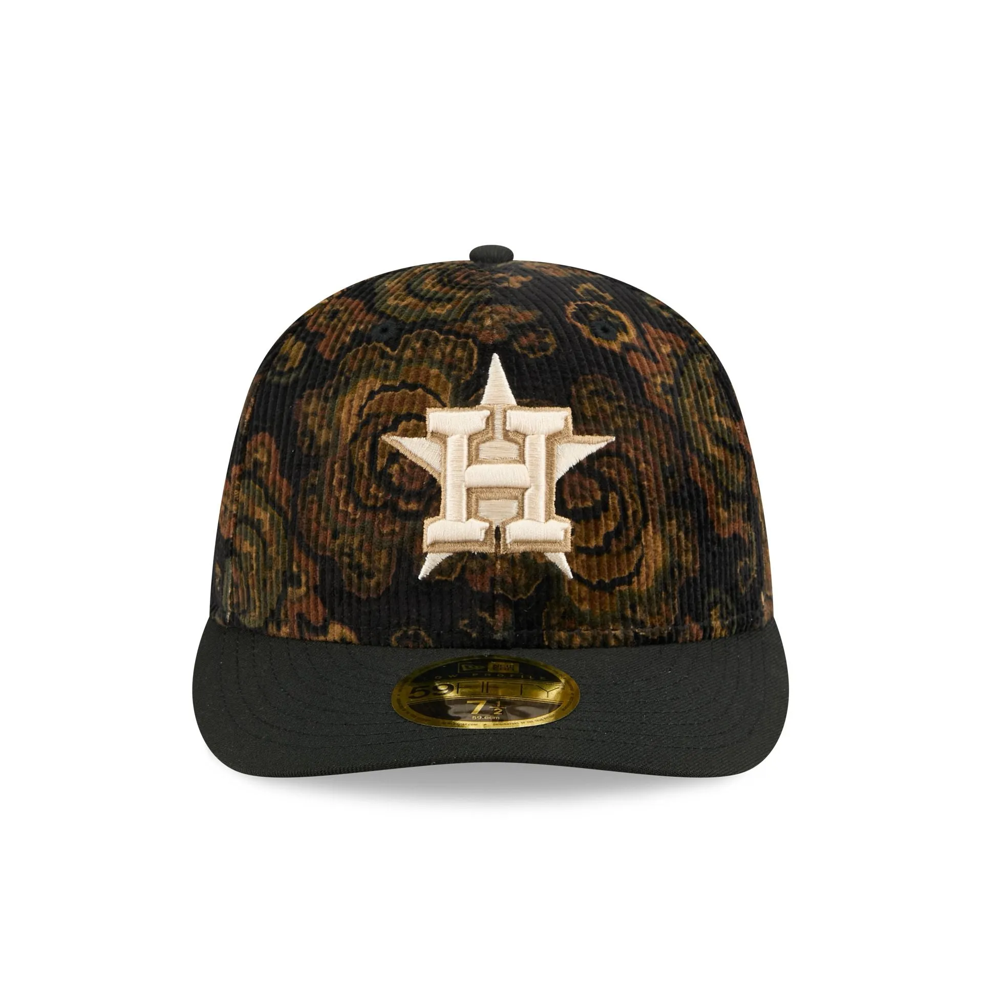 Houston Astros Three Looms Floral Cord Low Profile 59FIFTY Fitted Hat sold by New Era product image thumbnail 2