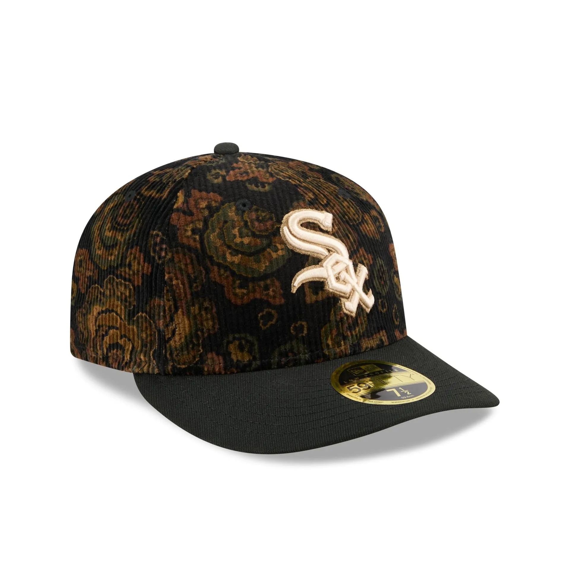 Chicago White Sox Three Looms Floral Cord Low Profile 59FIFTY Fitted Hat sold by New Era product image thumbnail 3
