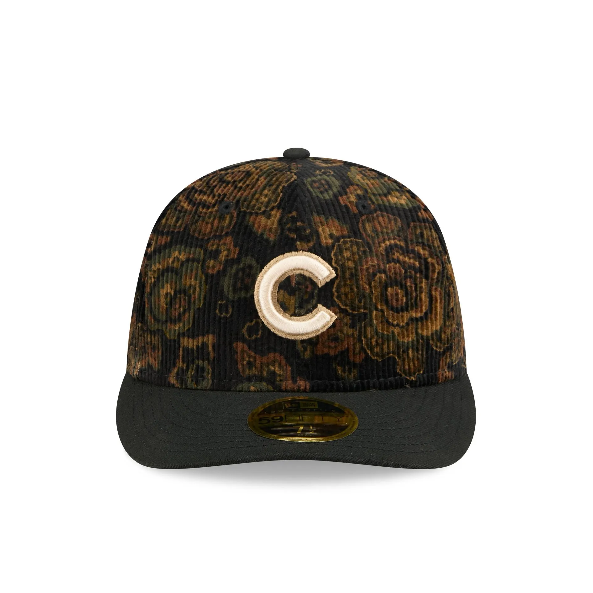 Chicago Cubs Three Looms Floral Cord Low Profile 59FIFTY Fitted Hat sold by New Era product image thumbnail 2