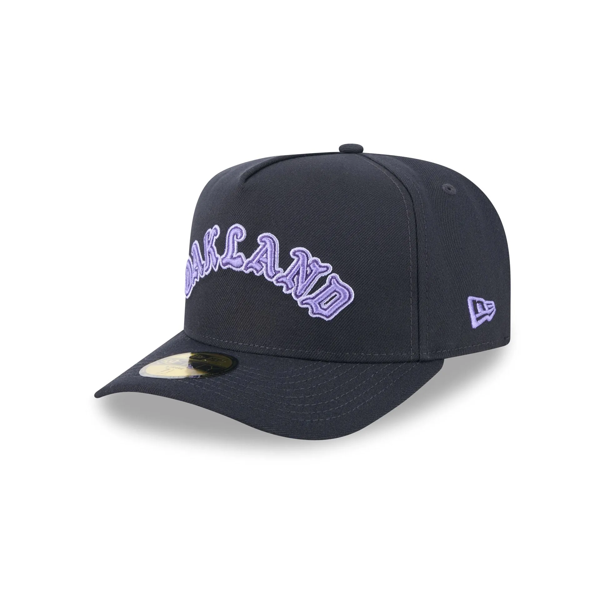 Athletics Navy Lavender 59FIFTY A-Frame Fitted Hat sold by New Era product image thumbnail 3
