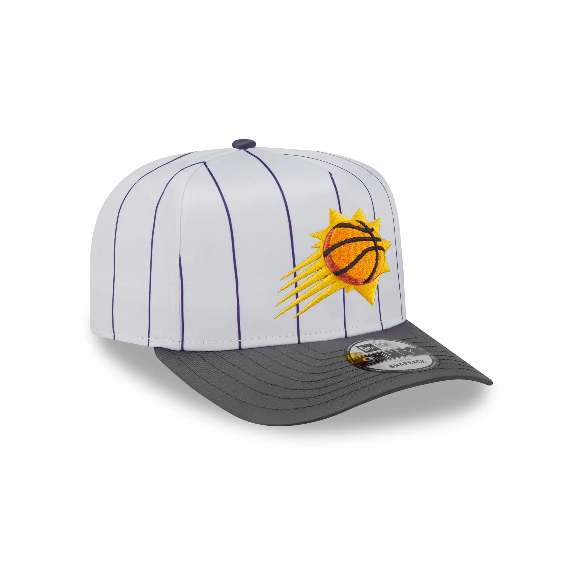 Phoenix Suns Satin Pinstripe 9FIFTY A-Frame Snapback Hat sold by New Era product image thumbnail 3