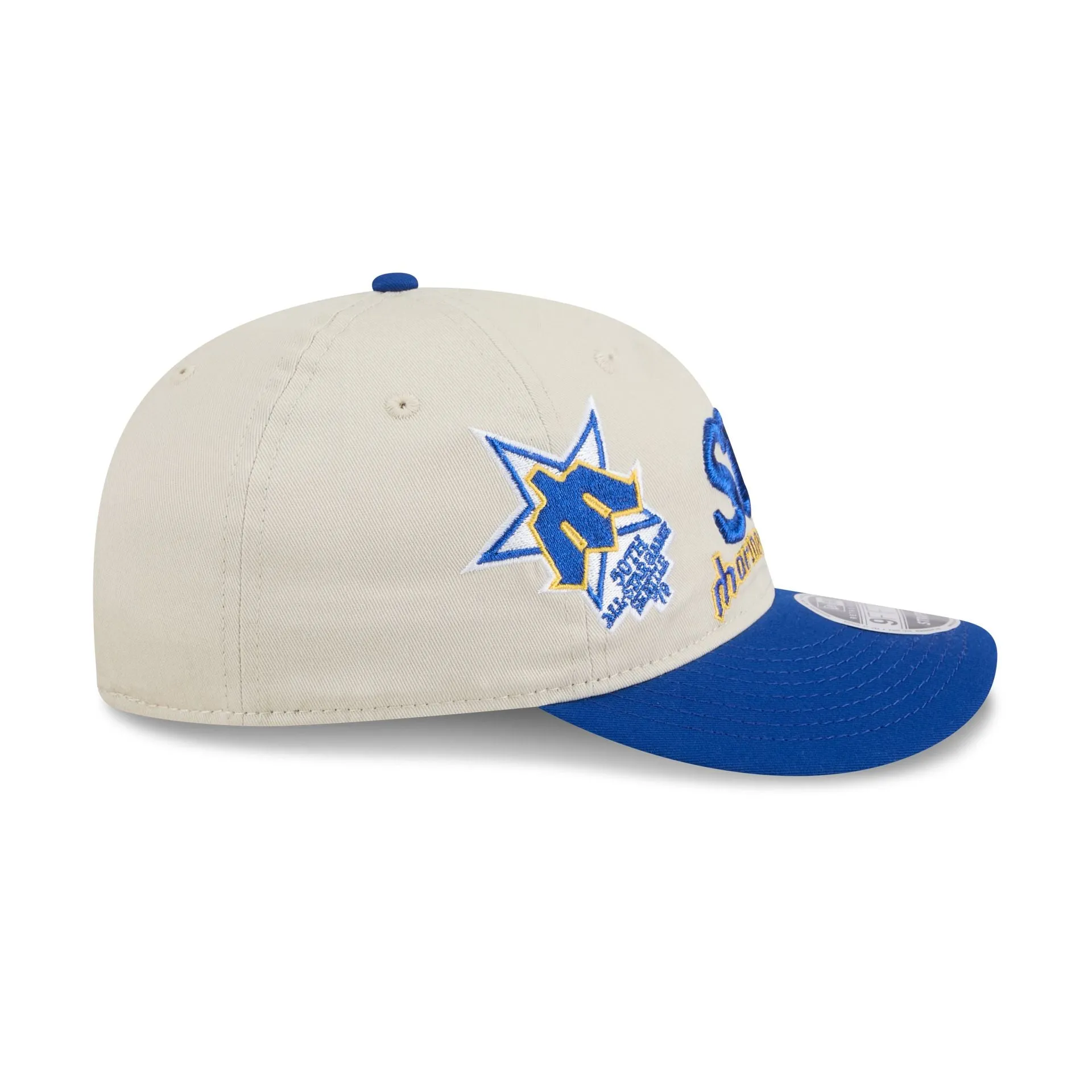 Seattle Mariners Scattered Patches Retro Crown 9FIFTY Snapback Hat sold by New Era product image thumbnail 5