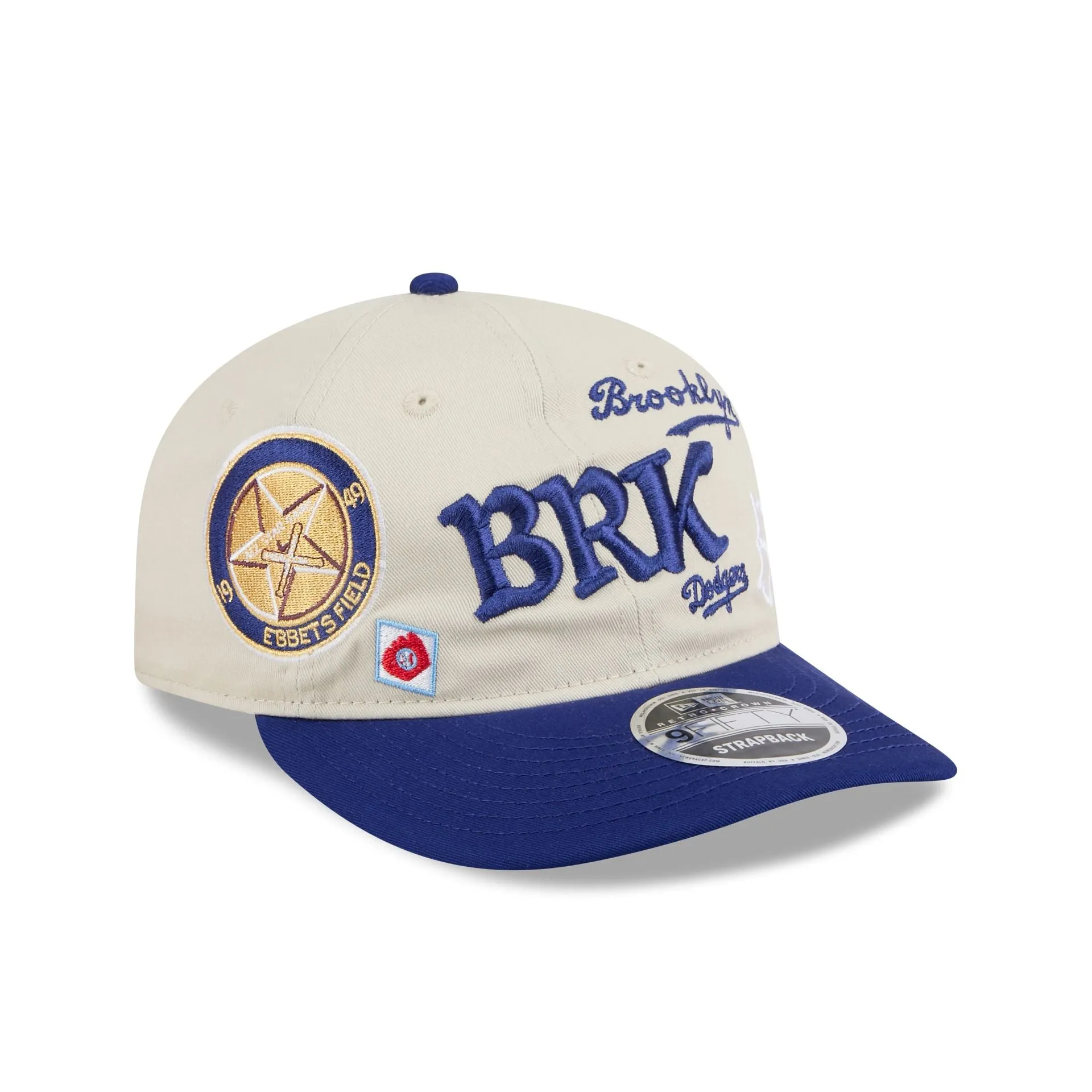 Brooklyn Dodgers Scattered Patches Retro Crown 9FIFTY Snapback Hat sold by New Era product image thumbnail 3