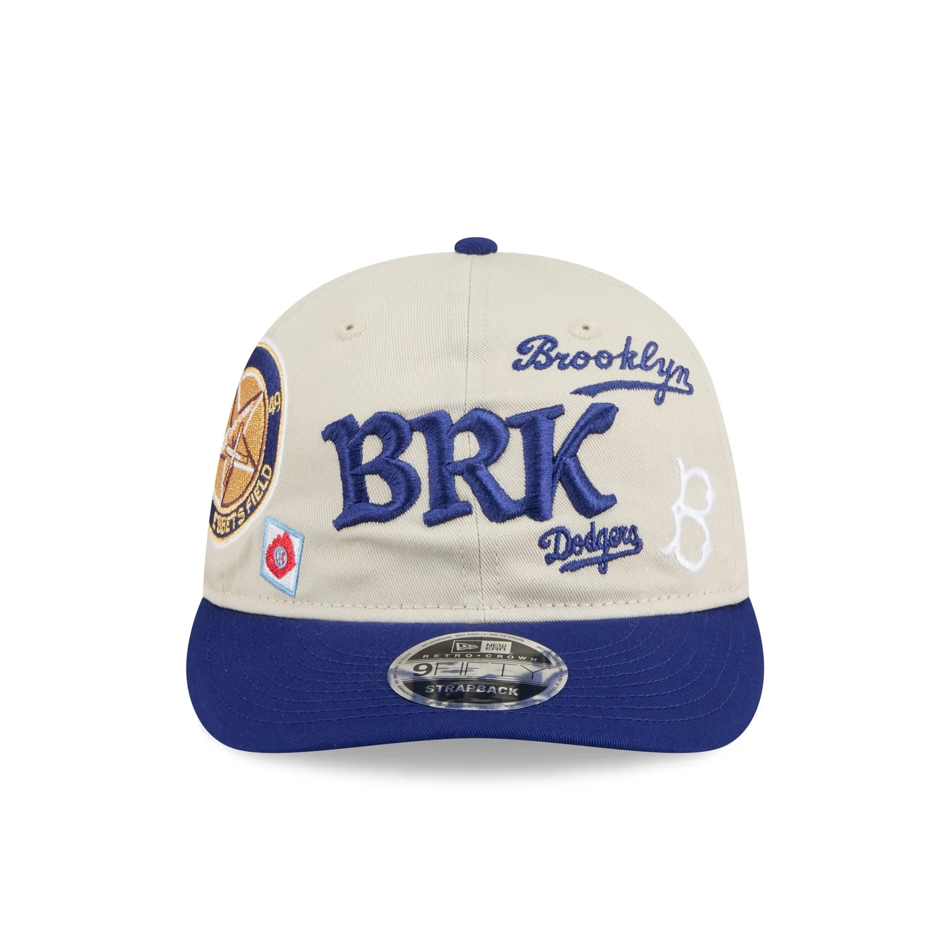 Brooklyn Dodgers Scattered Patches Retro Crown 9FIFTY Snapback Hat sold by New Era product image thumbnail 2