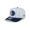Dallas Mavericks Satin Pinstripe 9FIFTY A-Frame Snapback Hat sold by New Era