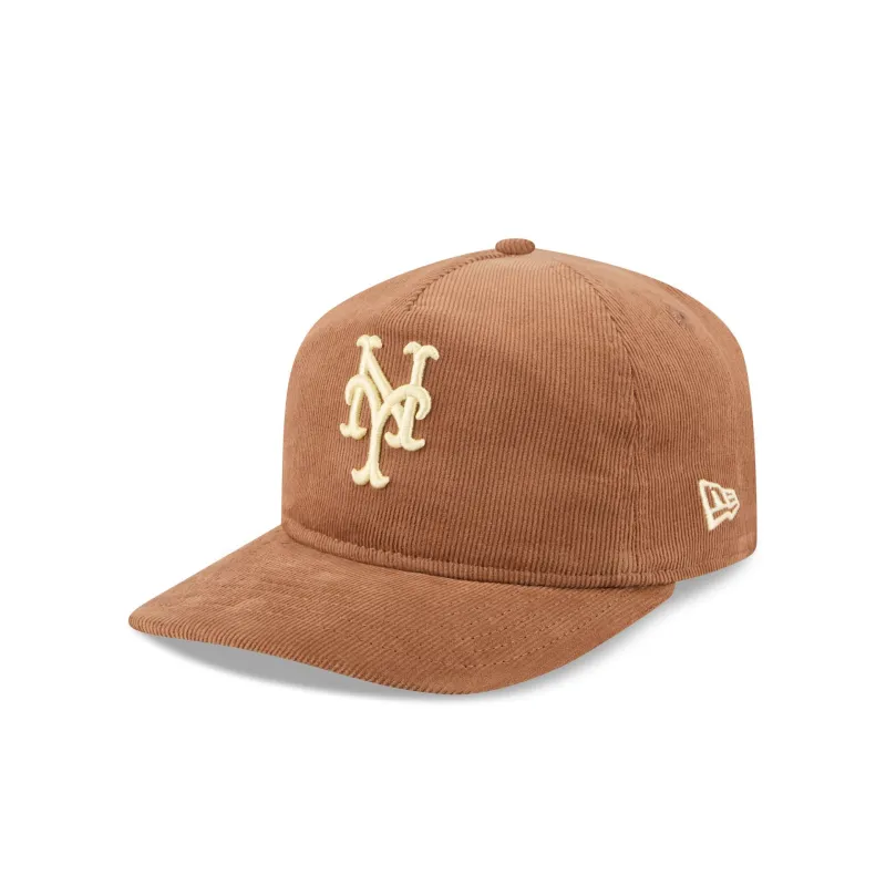 New York Mets Nostalgic Brown Corduroy 19TWENTY Adjustable Hat sold by New Era