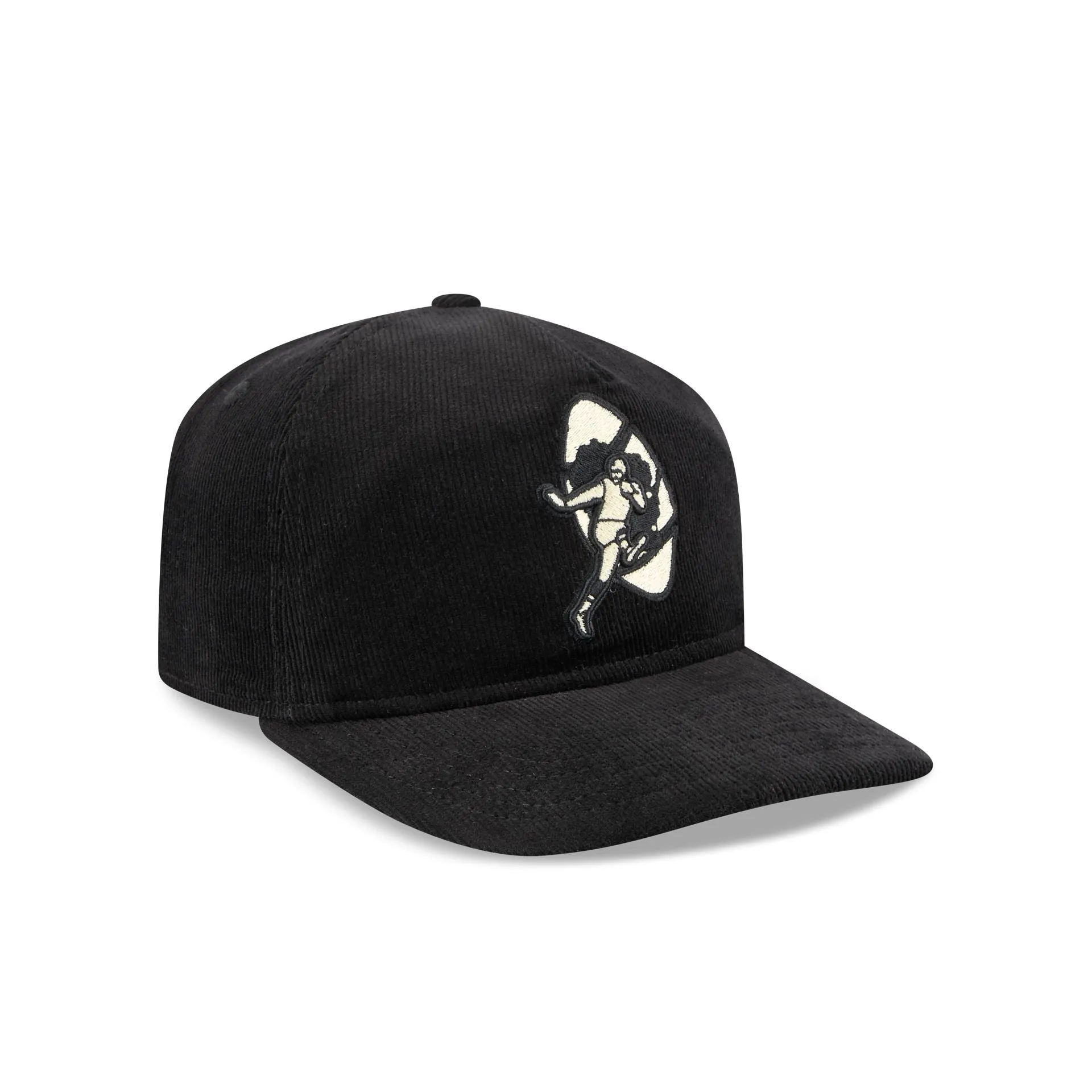 Green Bay Packers Nostalgic Black Corduroy 19TWENTY Adjustable Hat sold by New Era product image thumbnail 3