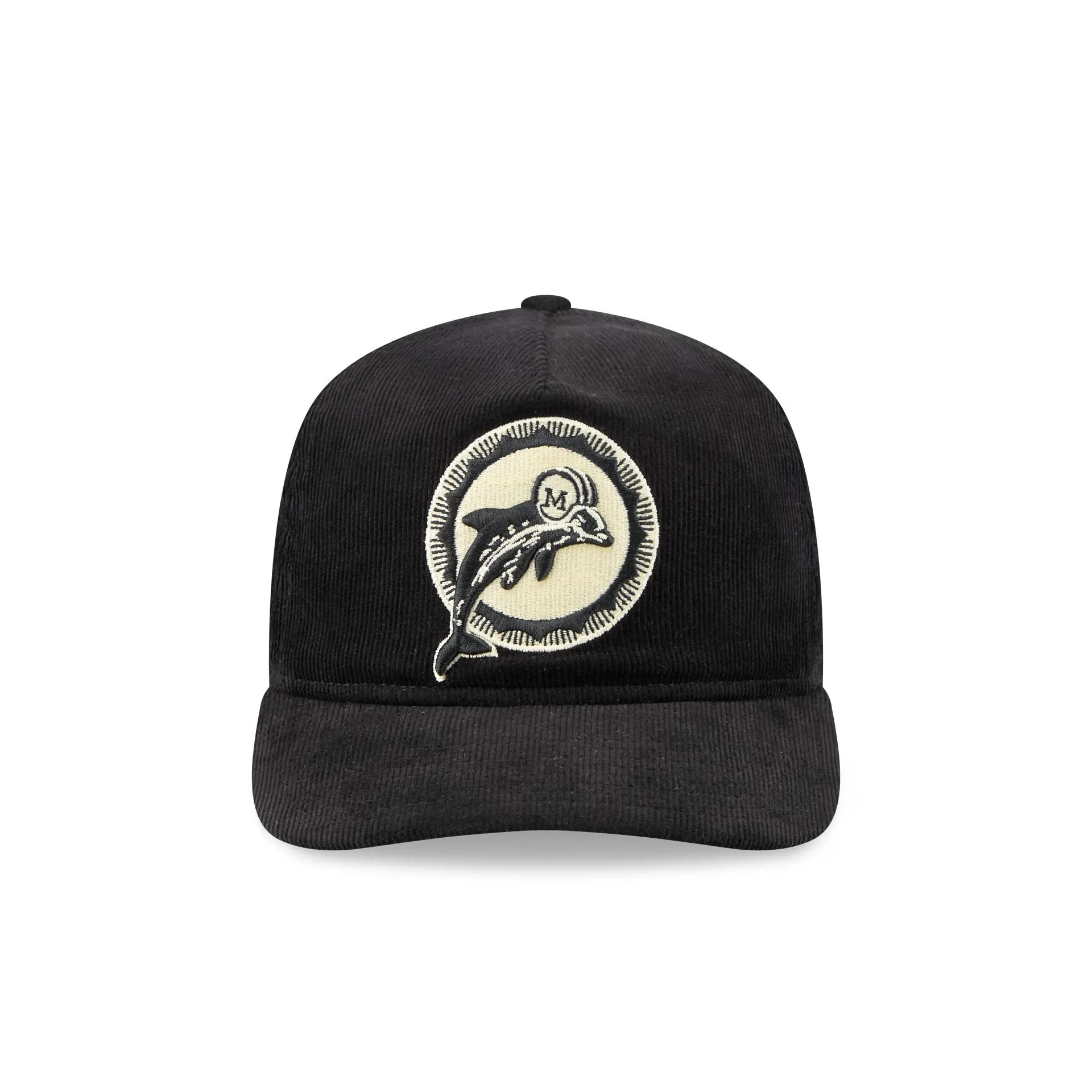 Miami Dolphins Nostalgic Black Corduroy 19TWENTY Adjustable Hat sold by New Era product image thumbnail 2