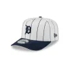 Detroit Tigers Satin Pinstripe 9FIFTY A-Frame Snapback Hat sold by New Era