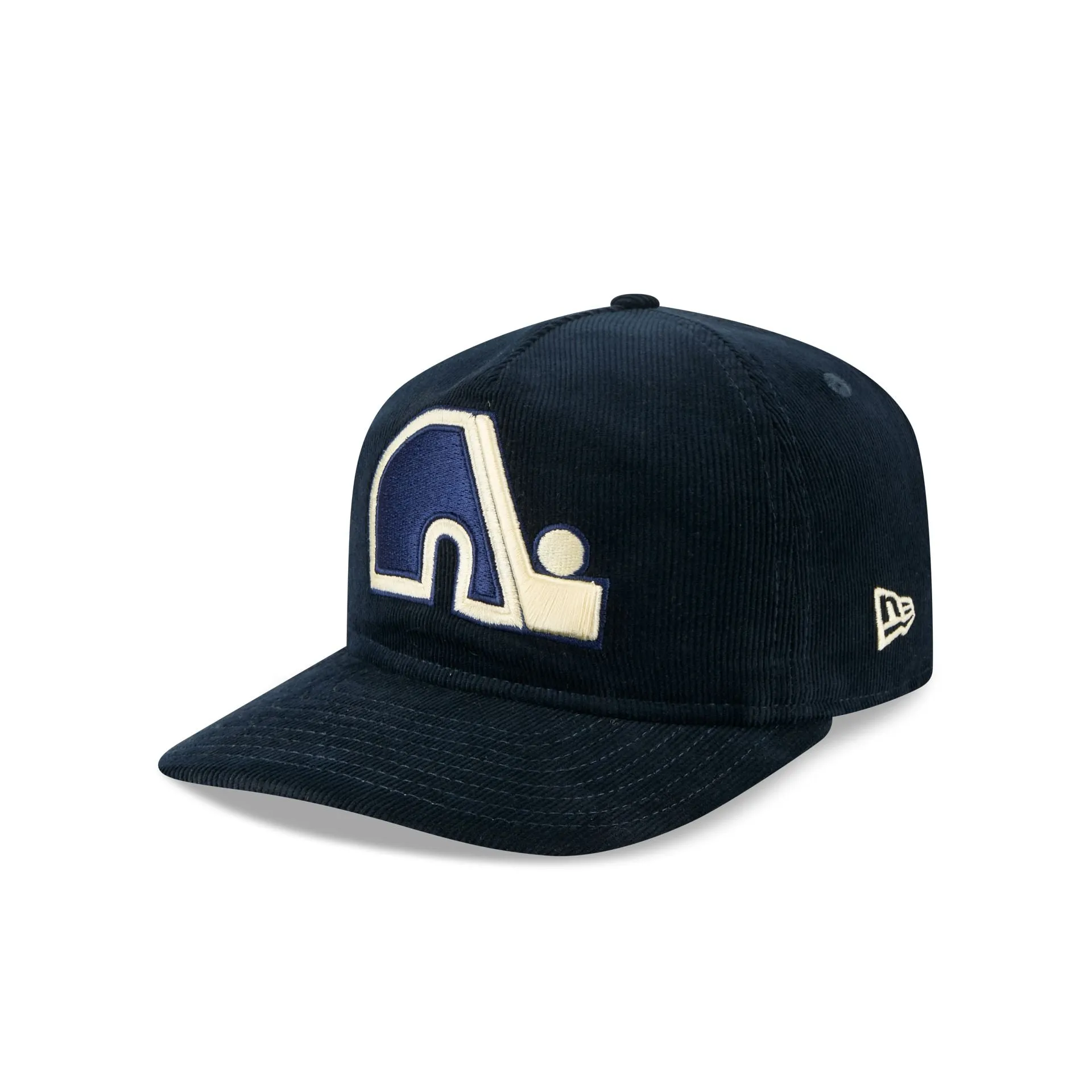 Quebec Nordiques Nostalgic Navy Corduroy 19TWENTY Adjustable Hat sold by New Era