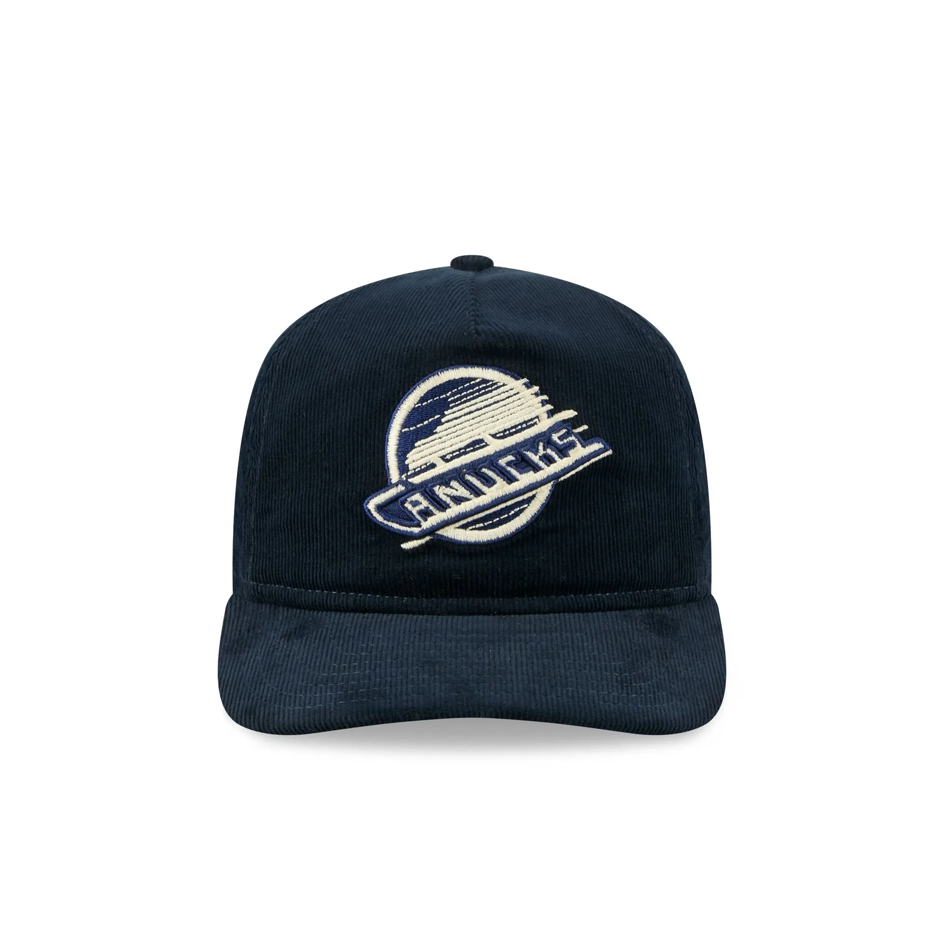 Vancouver Canucks Nostalgic Navy Corduroy 19TWENTY Adjustable Hat sold by New Era product image thumbnail 2